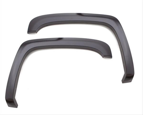 LUND Elite Series SX-Sport Fender Flares for 2015-2019 SILVERADO 3500 HD, 2500 2019 1500 LD - SX111T Flares, Style, Thermoplastic, Textured, Black, Chevrolet, Silverado 1500, Front/Rear, Set