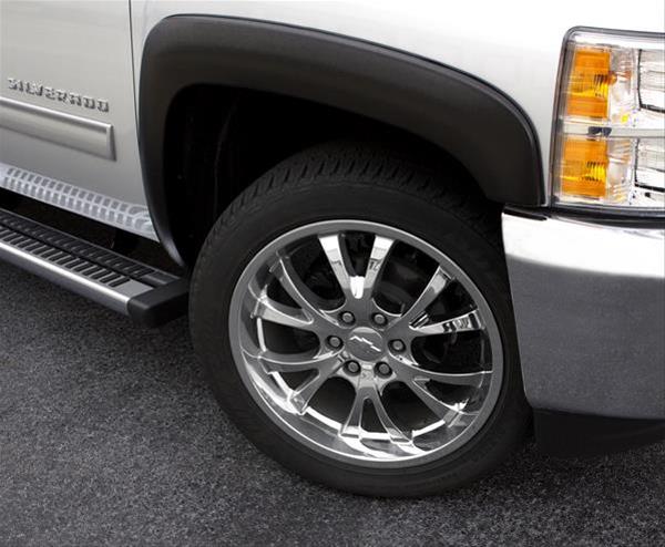 LUND SX-Sport Style Fender Flares SX120T Flares, Style, Front and Rear, Textured Black, ABS Plastic, for Nissan, Set of 4