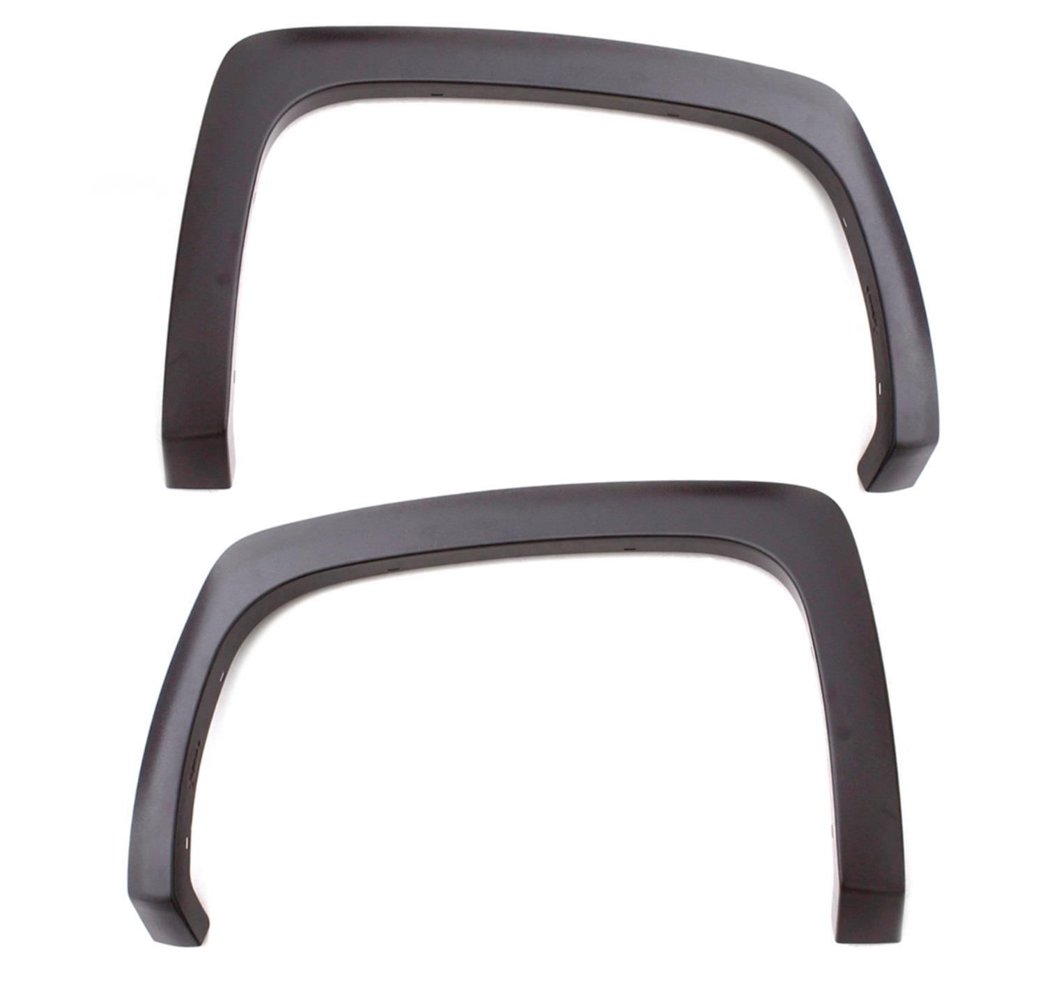 LUND SX-Sport Style Fender Flares for 2019-2023 RANGER - SX133T Flares, Style, Thermoplastic, Black, Textured, 2.50 in. Width, Ford, Front/Rear, Set of 4