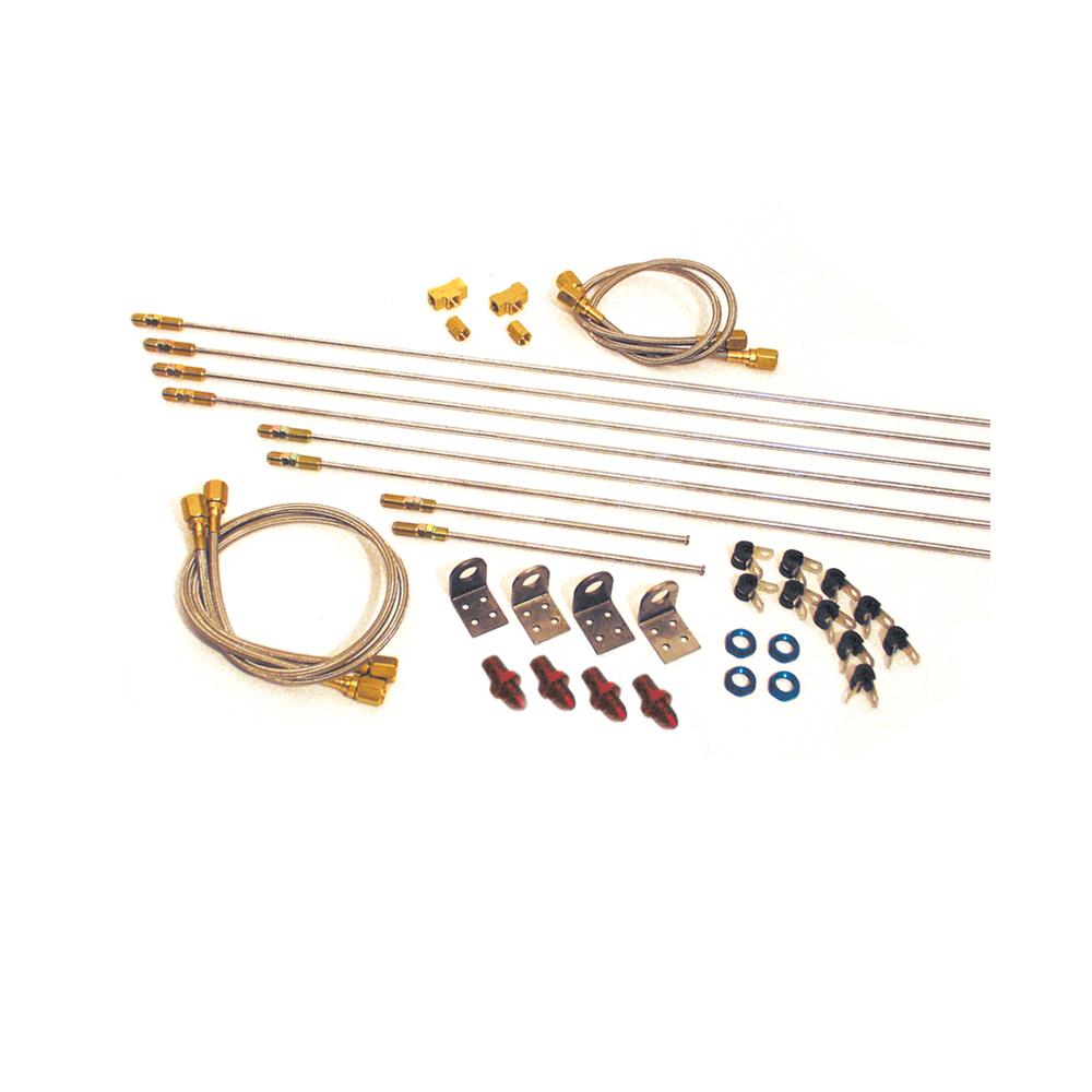 Longacre Racing Products 5245215 Longacre Complete Brake Line Kits