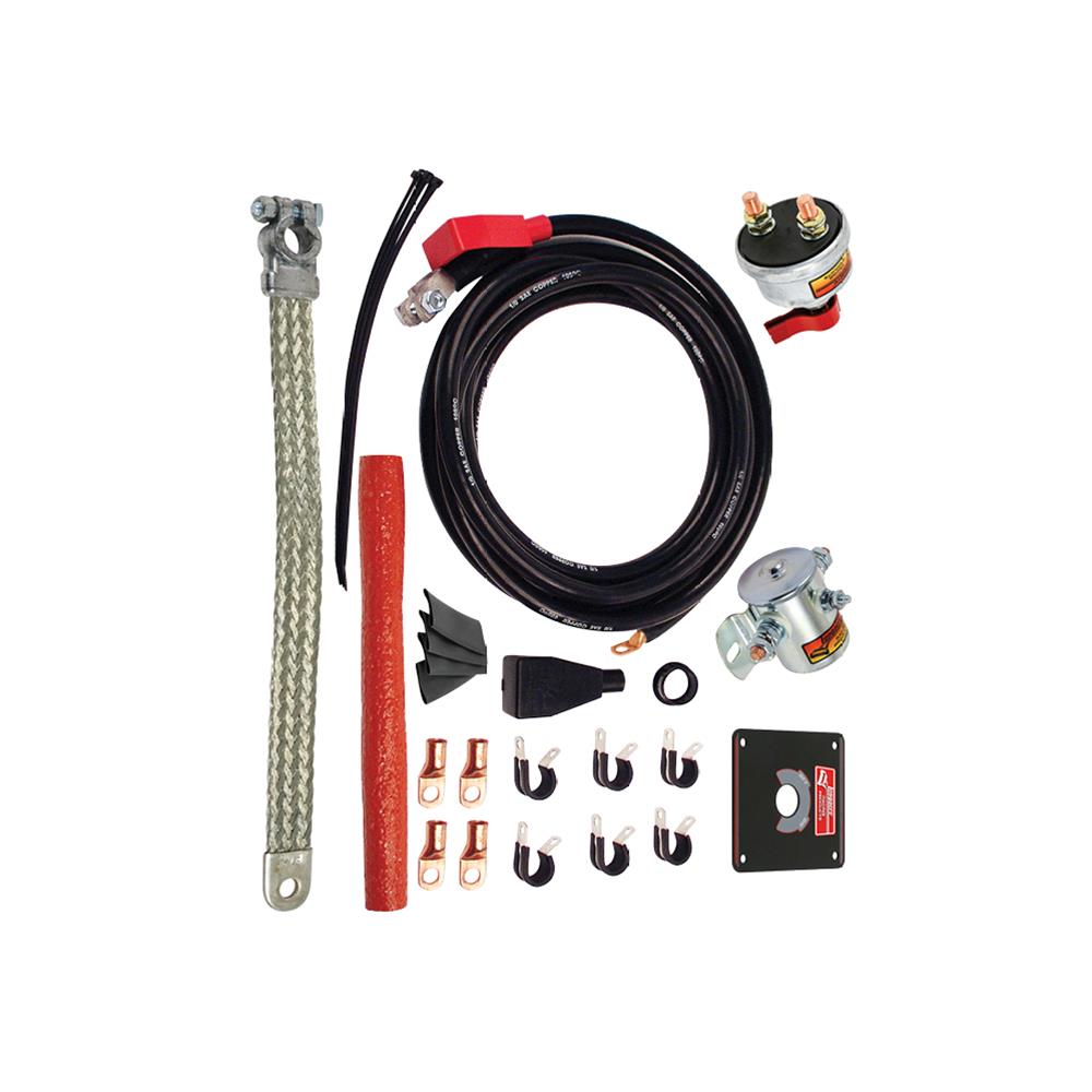 Longacre Racing Products 52-48115 Longacre Deluxe Battery Cable Kits ...