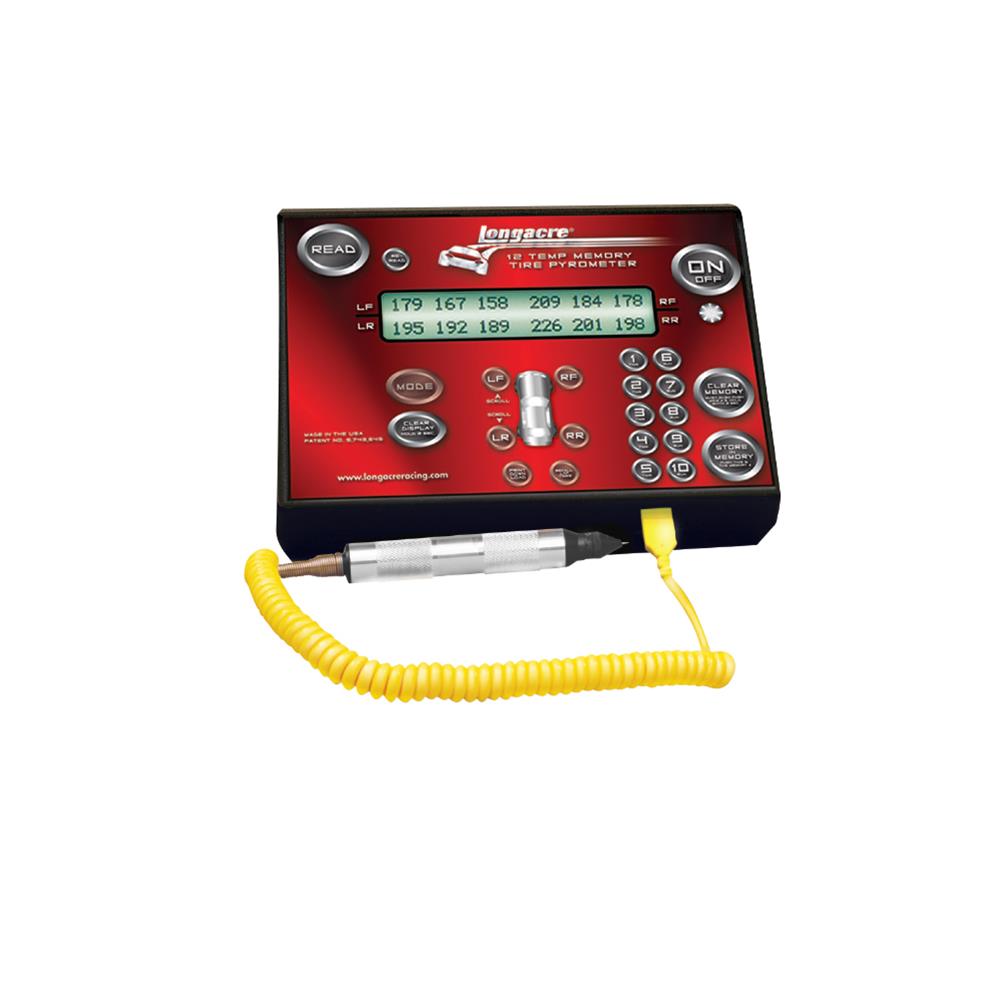 Longacre Deluxe Memory Tire Pyrometer Longacre Deluxe Memory Tire Pyrometer