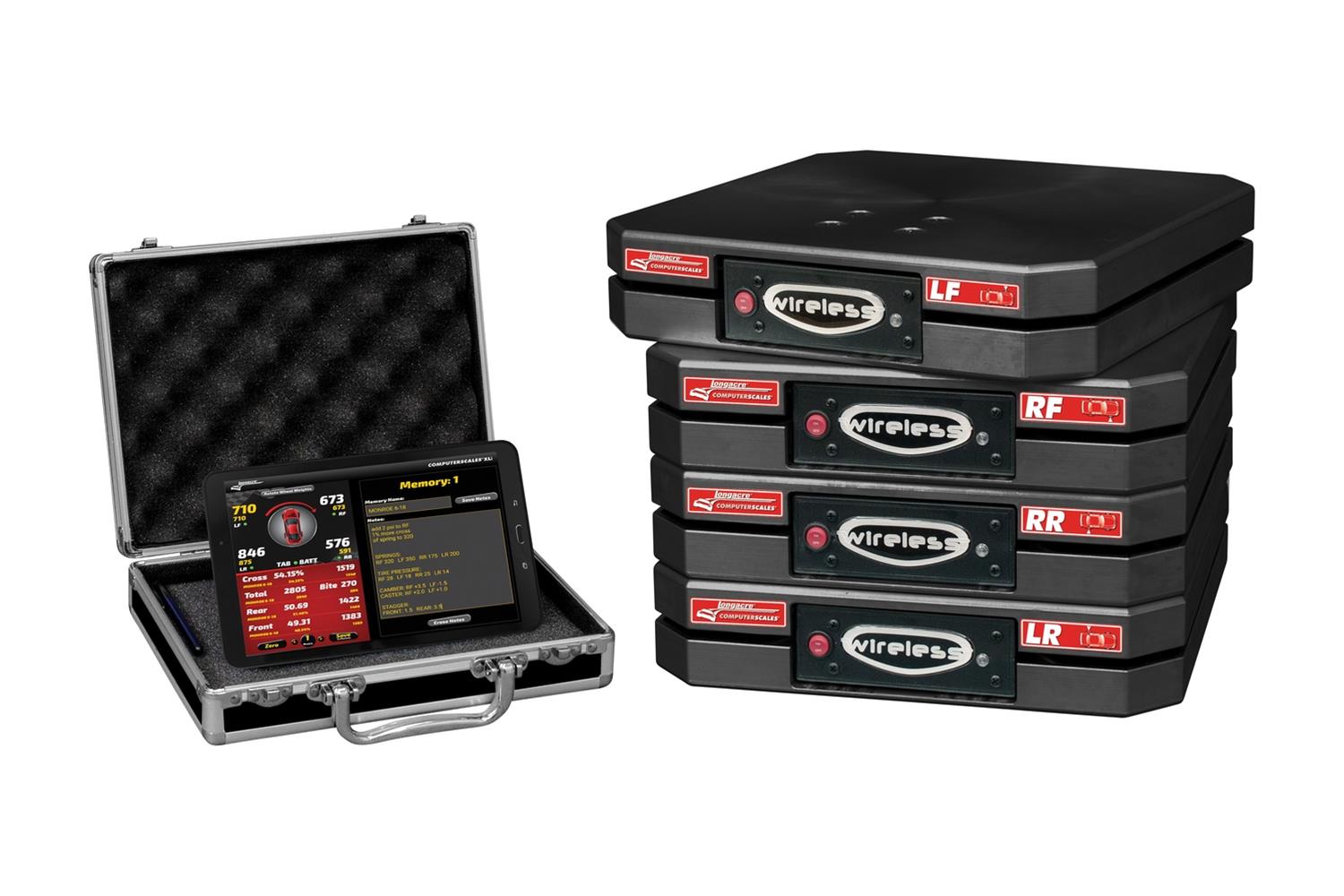 Longacre Racing Products 5272691 Longacre Computerscales Wireless 7 in