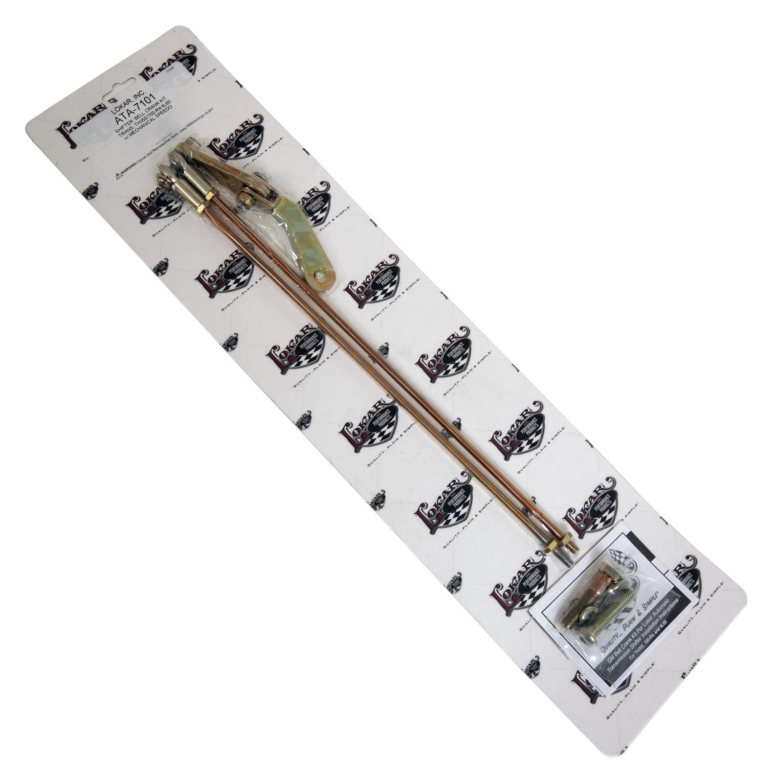 Lokar ATA7101 Lokar Bell Crank Kits Summit Racing