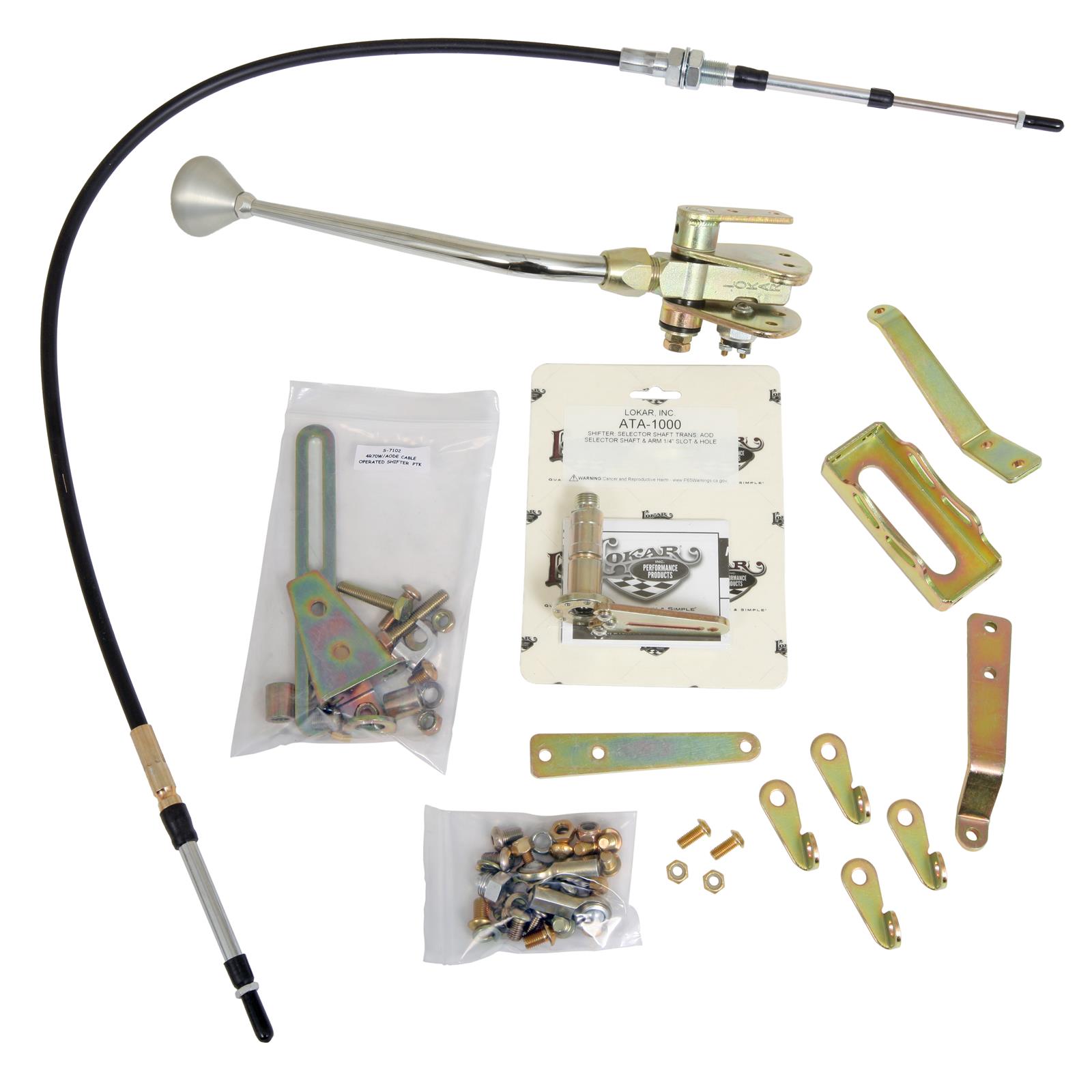 Lokar COAODCM Lokar Cable Operated Automatic Transmission Shifters