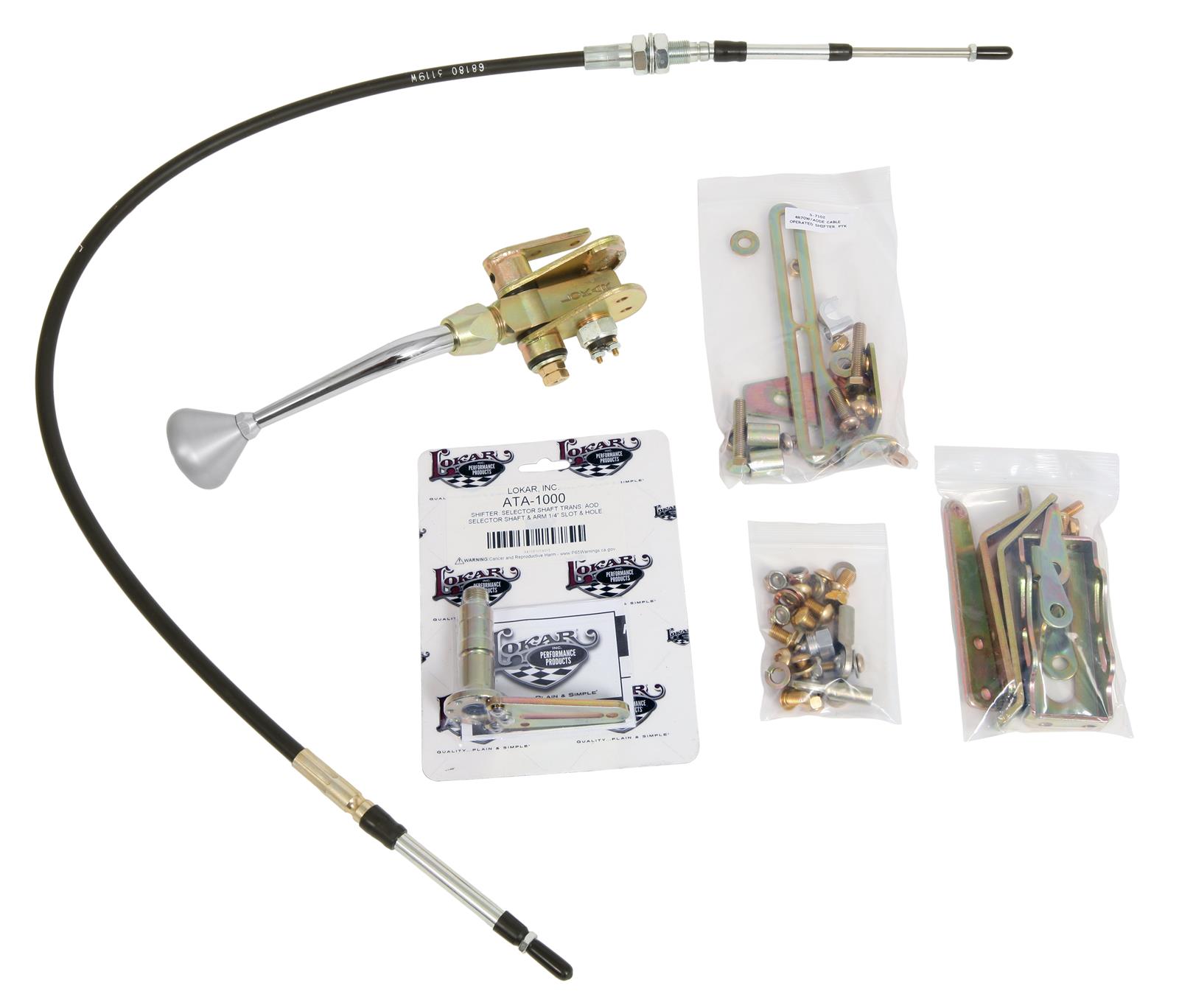 Lokar COAODEM Lokar Cable Operated Automatic Transmission Shifters