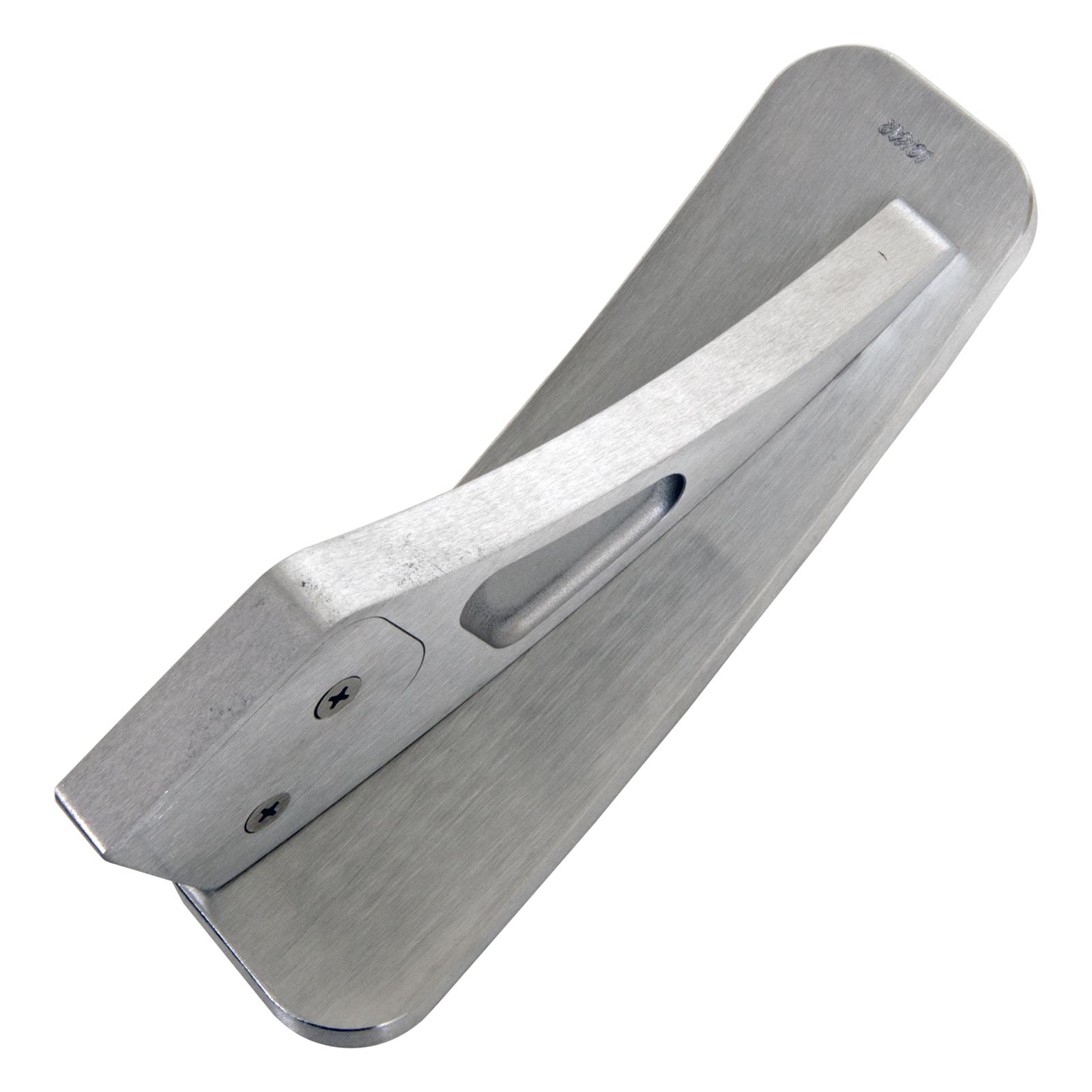 Lokar Pedal Pads for 2009-2014 CTS - DBW-6200 Pad, Brushed, Billet Aluminum, Black Rubber Insert, Cadillac, Each thumbnail 2