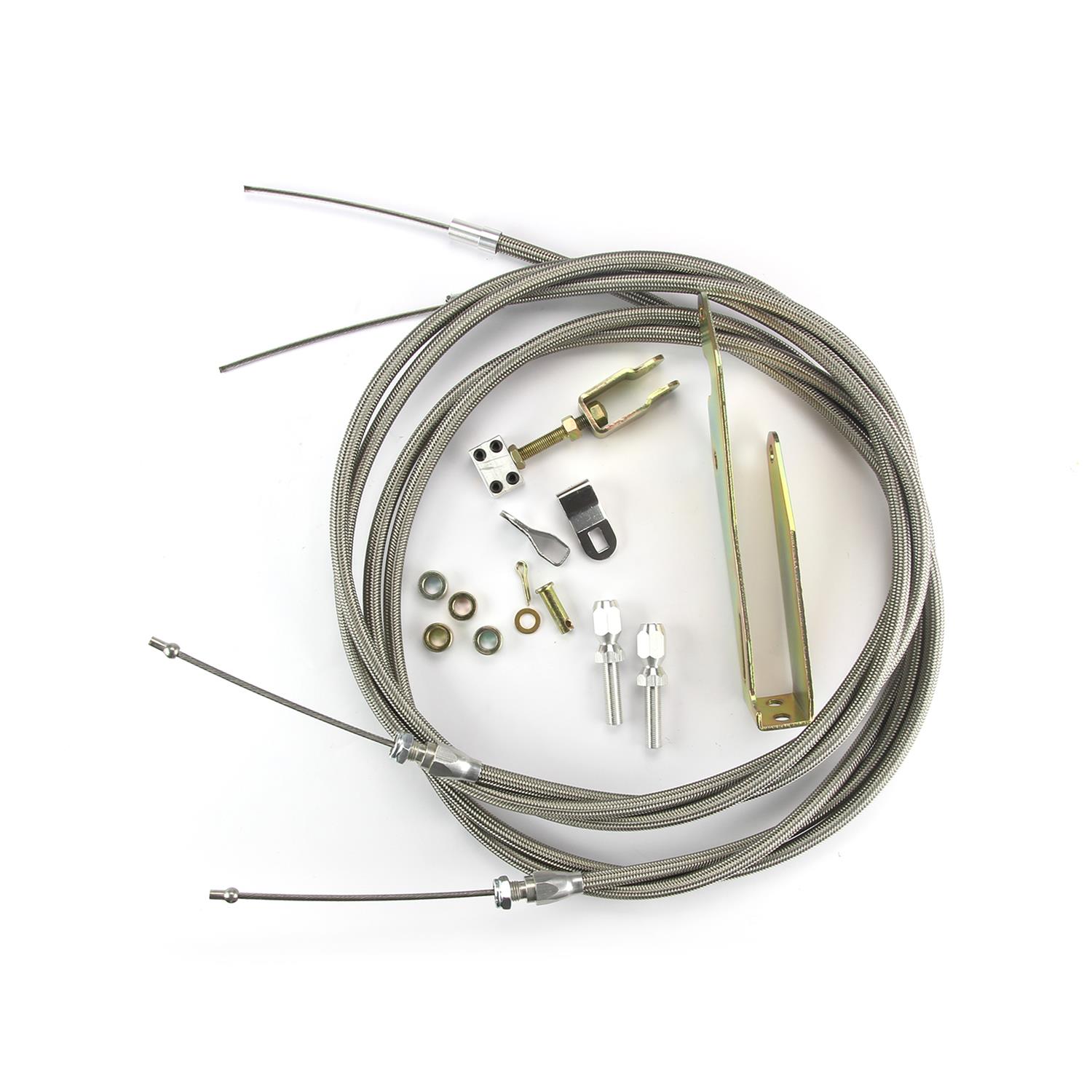 Lokar EC81THT Lokar Transmission Mount Emergency Brake Cables Summit Racing