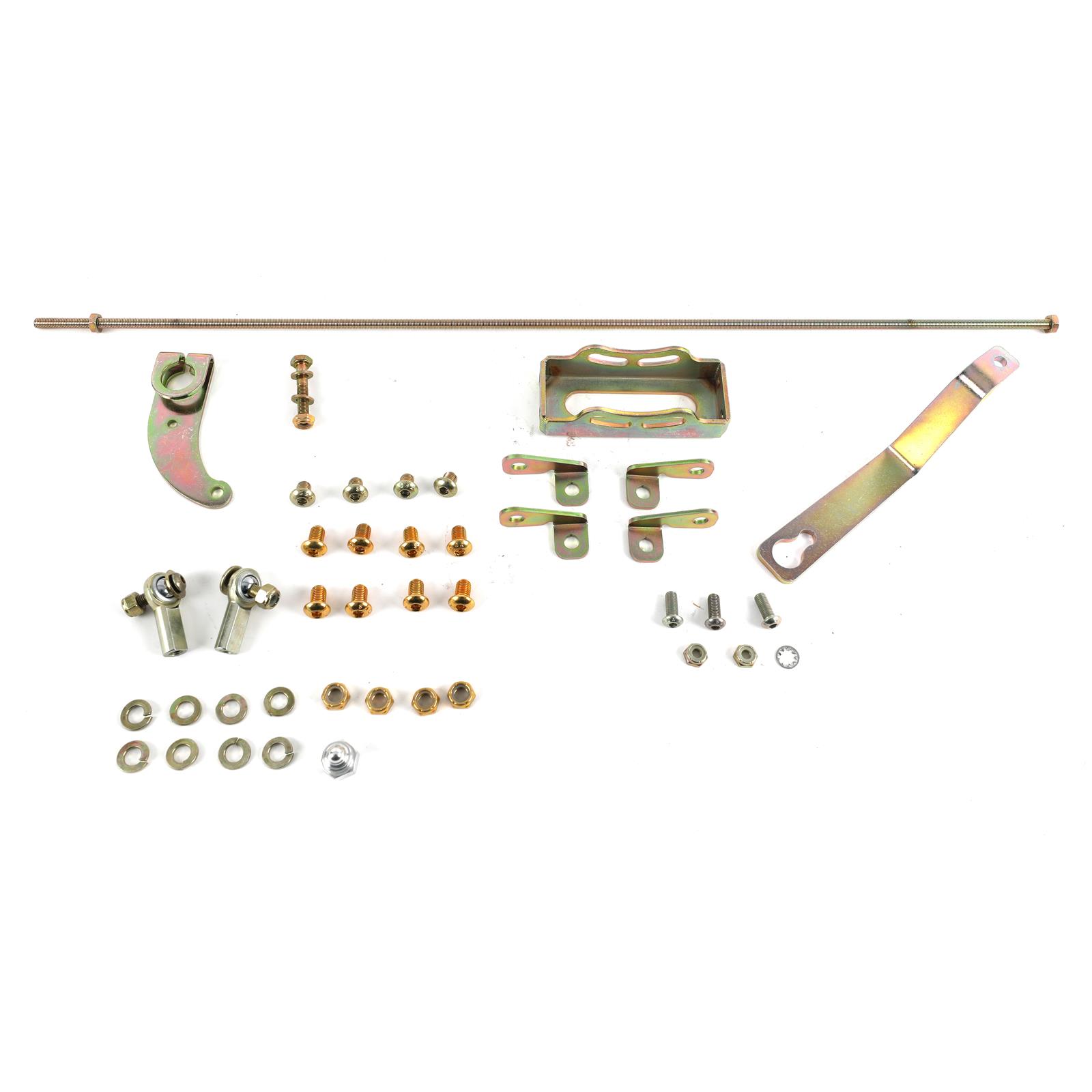 thumbnail image 2 of Lokar FMC4EM Floor Mount Shifter – Satin Mushroom Knob – For C-4 Transmission – 8" 2 of 6