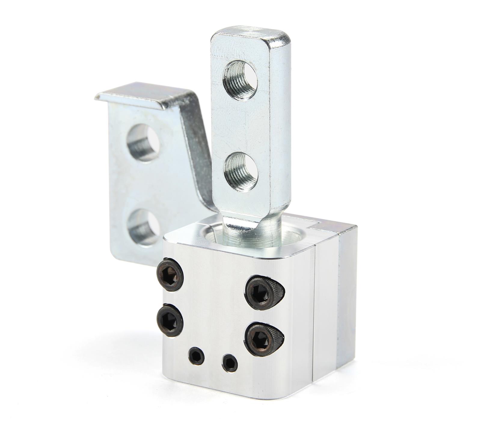 Lokar AxiShift Bolt-On Shift Lever Adapters MSL700 Adapter, Steel, Orbital, Fits Tremec TKO 500/600/T56 Magnum Shifters, 7/8 in. Center-to-Center Mount, Bolt-On, Adjustable, Each