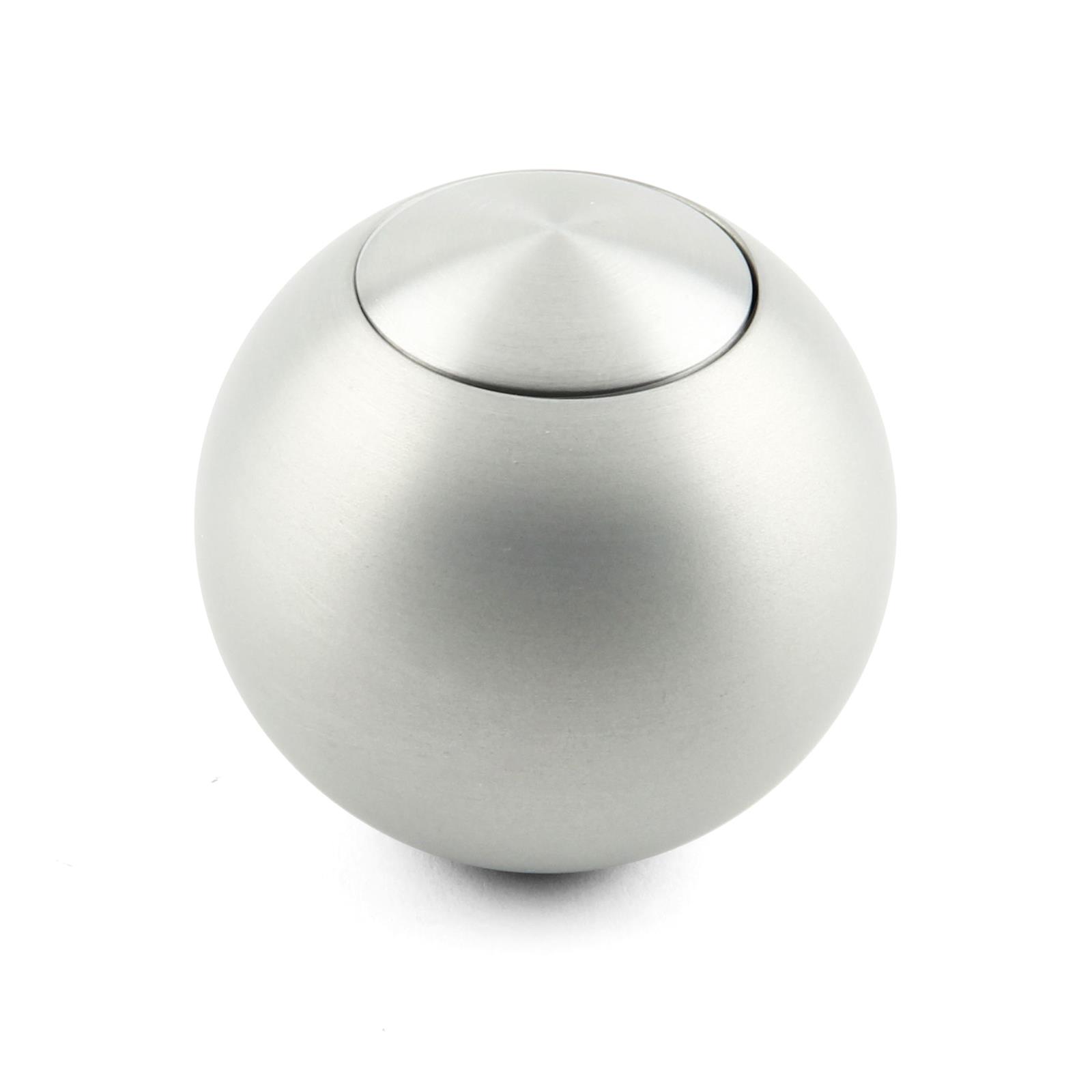 Lokar Shift Knobs SK-6920 Knob, Round, Aluminum, Satin Finish, Park Release Button, Automatic, Each