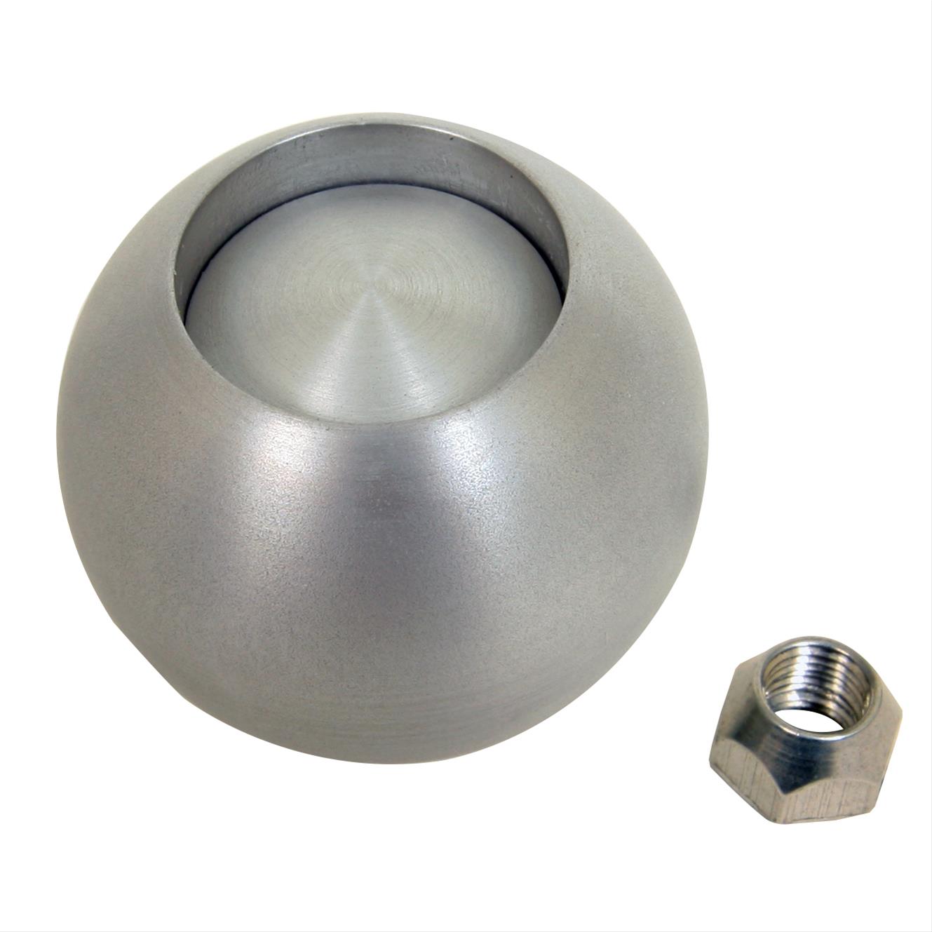 Lokar Shift Knobs SK-6920 Knob, Round, Aluminum, Satin Finish, Park Release Button, Automatic, Each thumbnail 2