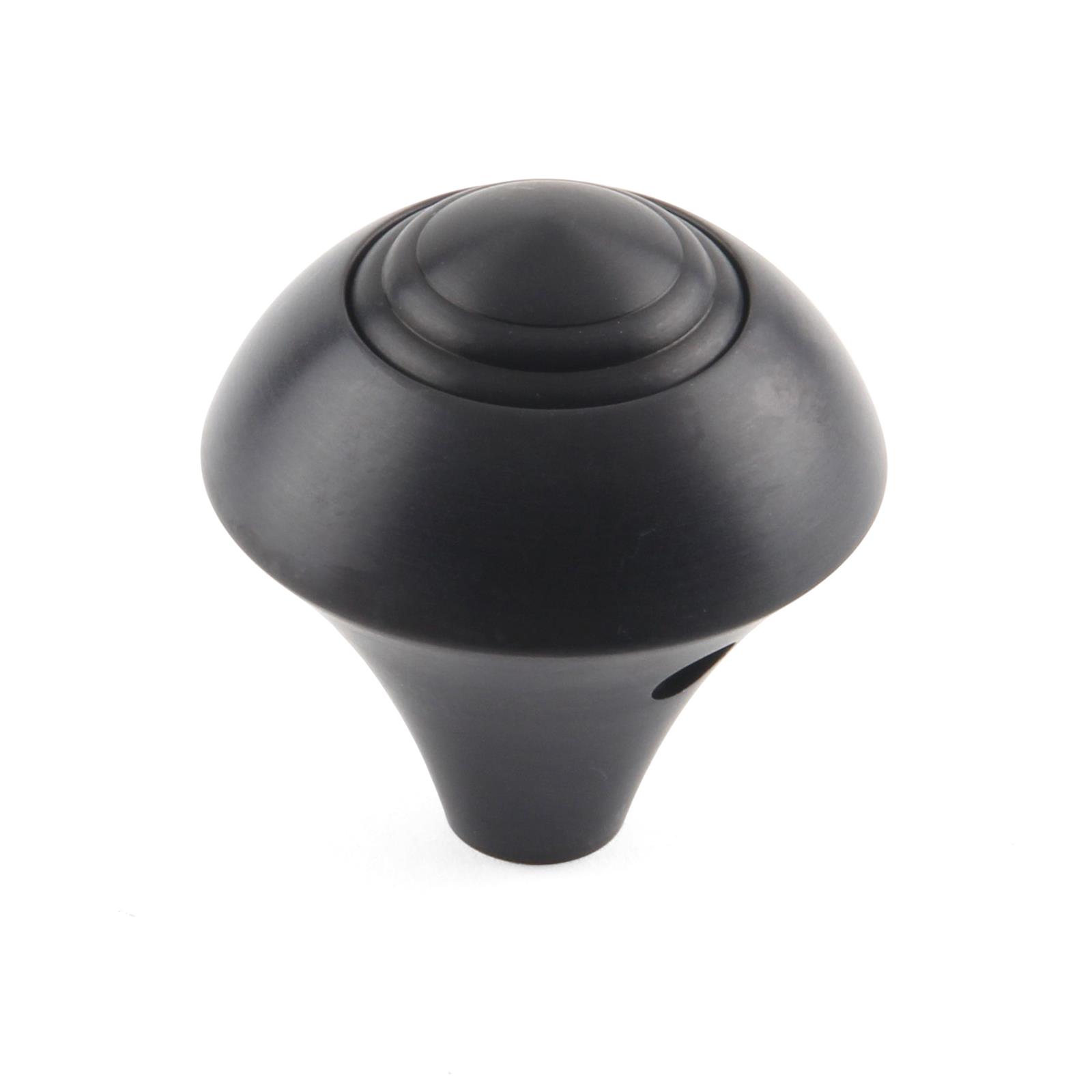 Lokar Shift Knobs SK-6927 Knob, Deco, Aluminum, Black, Plain, For Shifters, Each