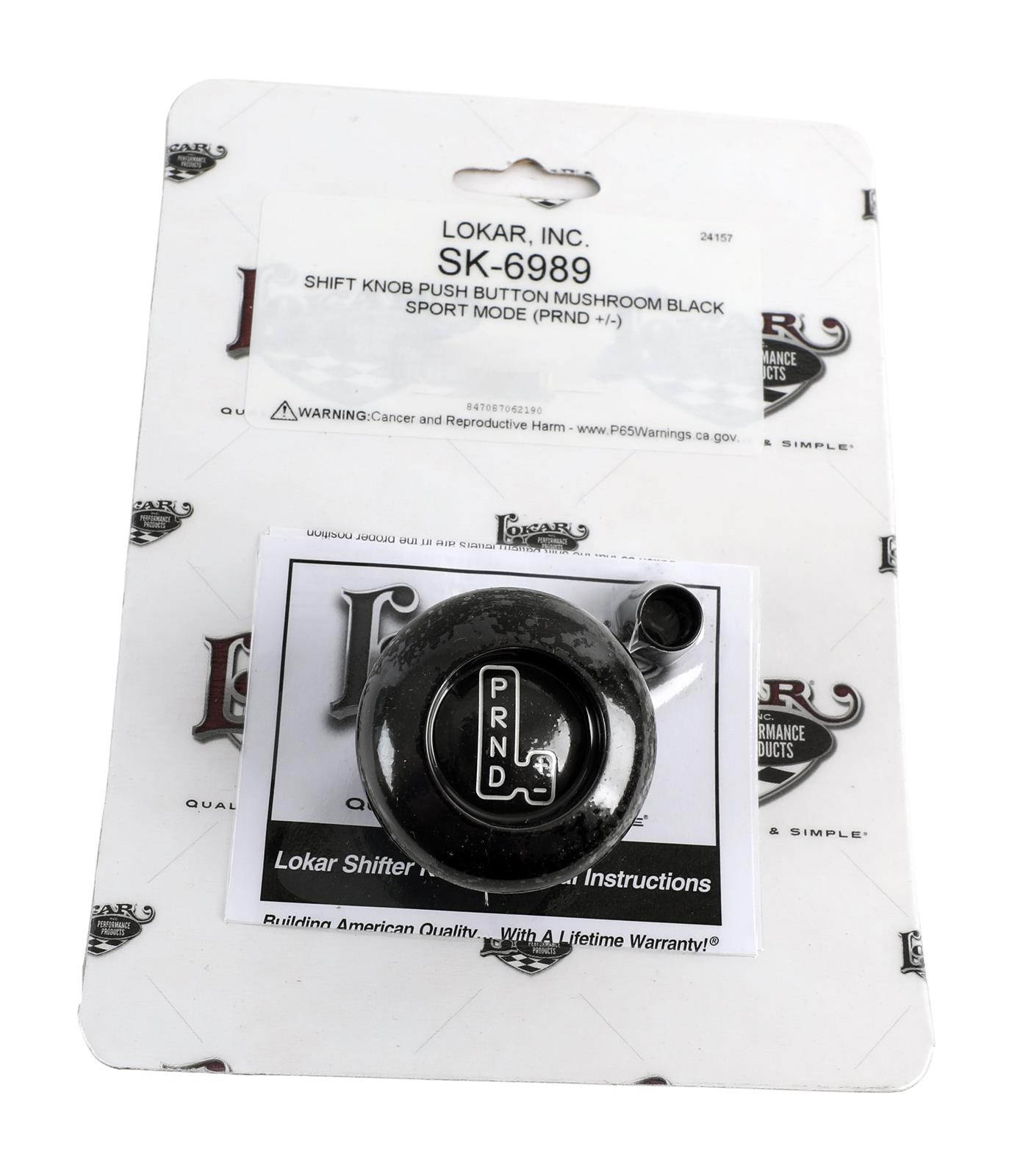 Lokar SK-6989 Lokar Shift Knobs | Summit Racing