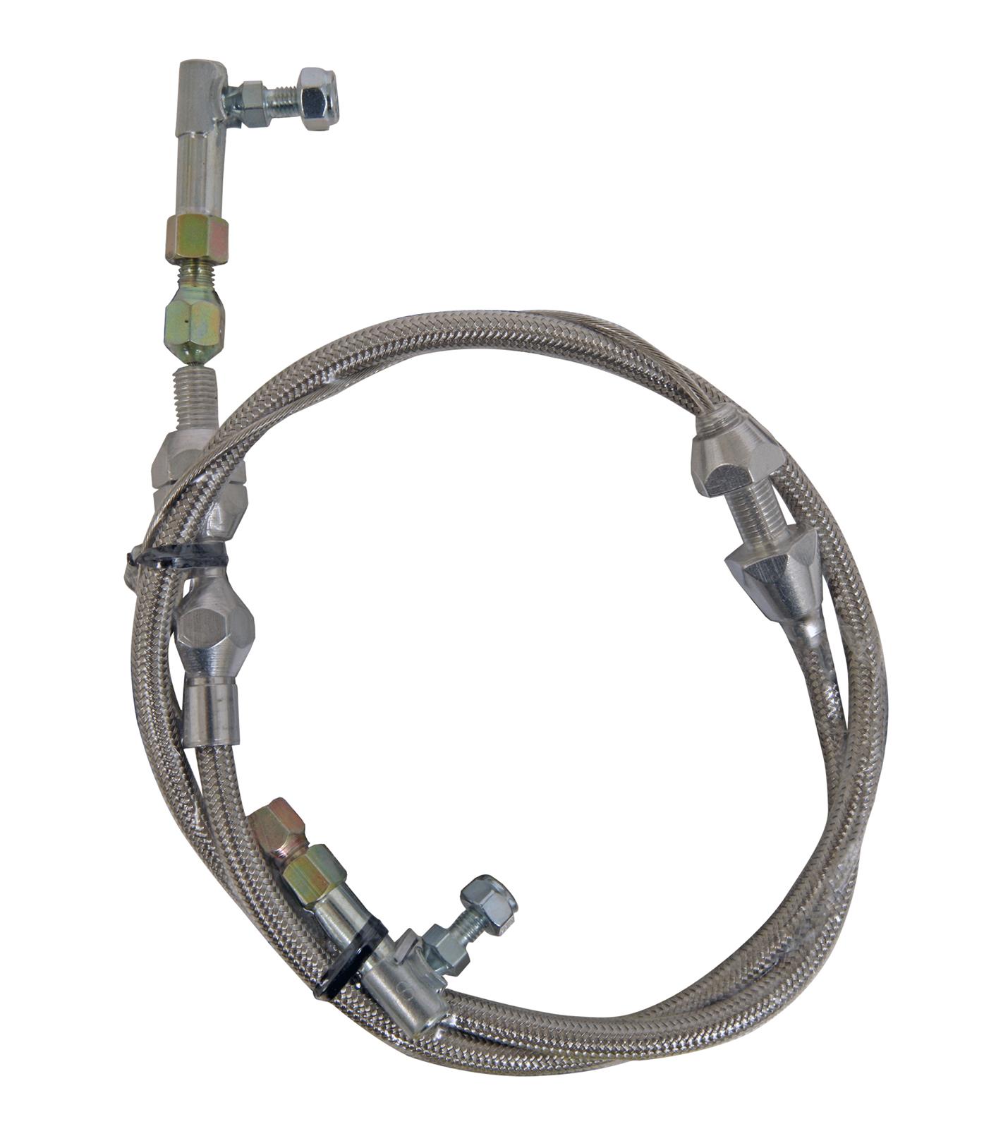 Lokar TC1000HTB Lokar HiTech Throttle Cables Summit Racing