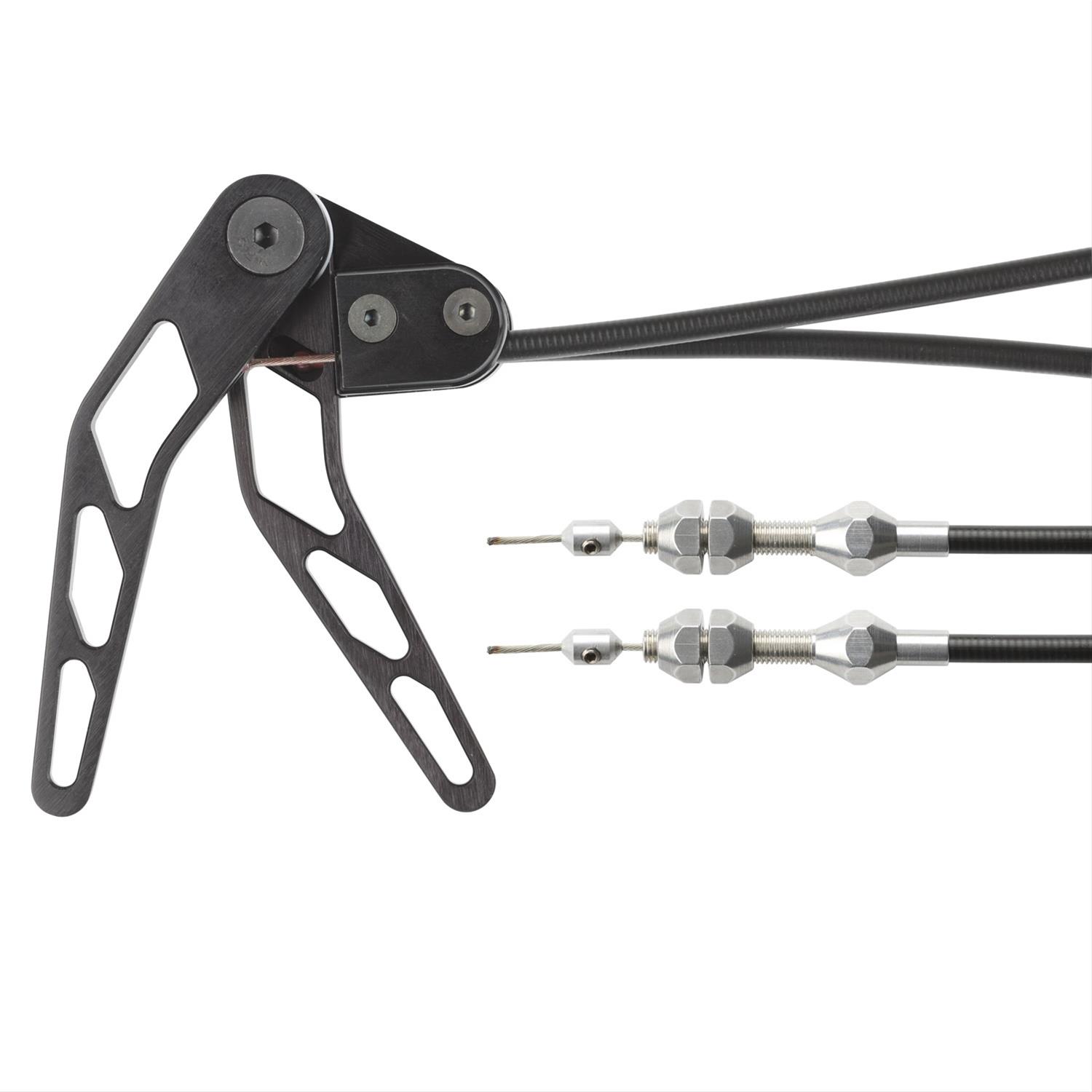 Lokar XCHT1300U Lokar Midnight Series Trunk/Hood Release Cable Kits