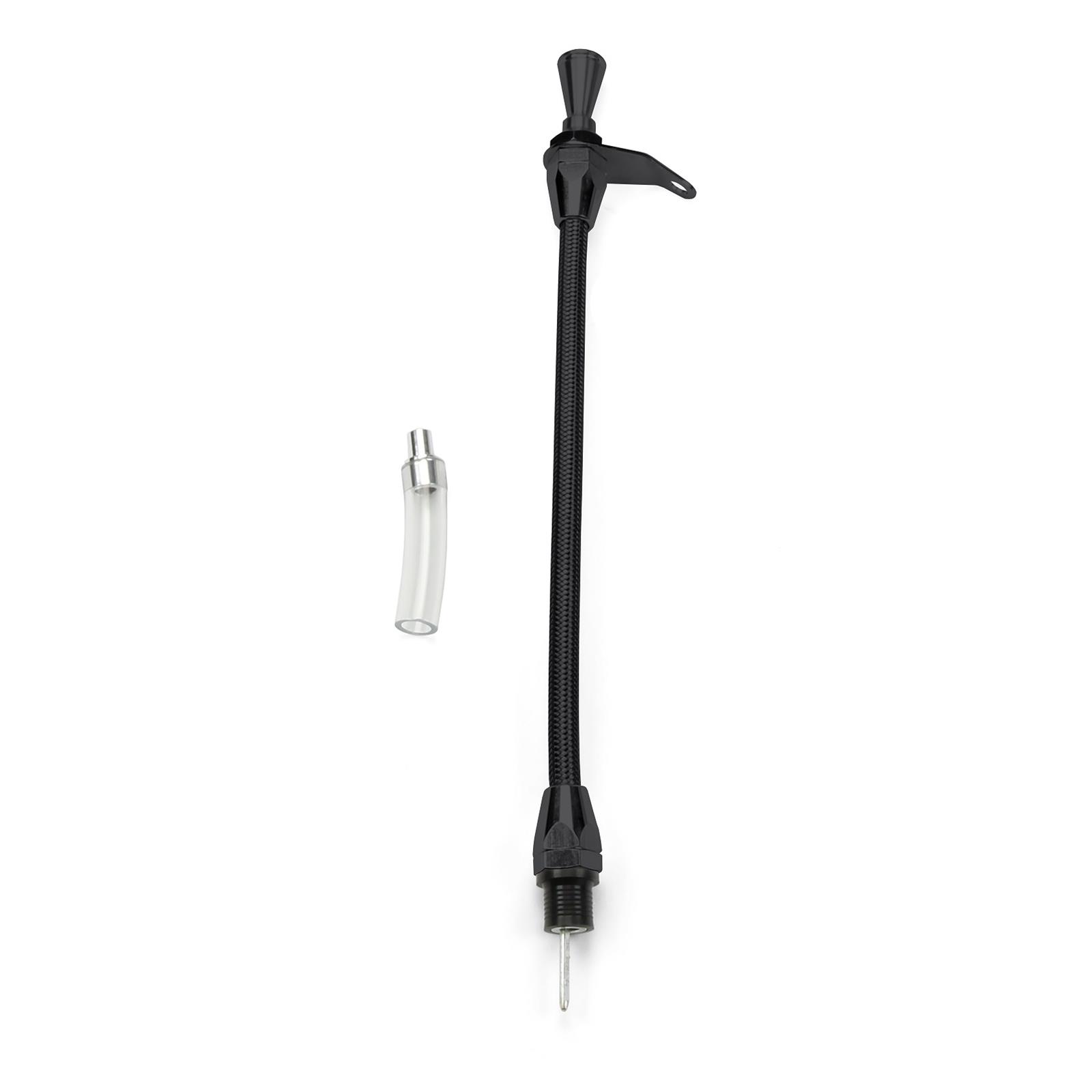Lokar XTD-34L80TM Lokar Midnight Series Flexible Braided Stainless