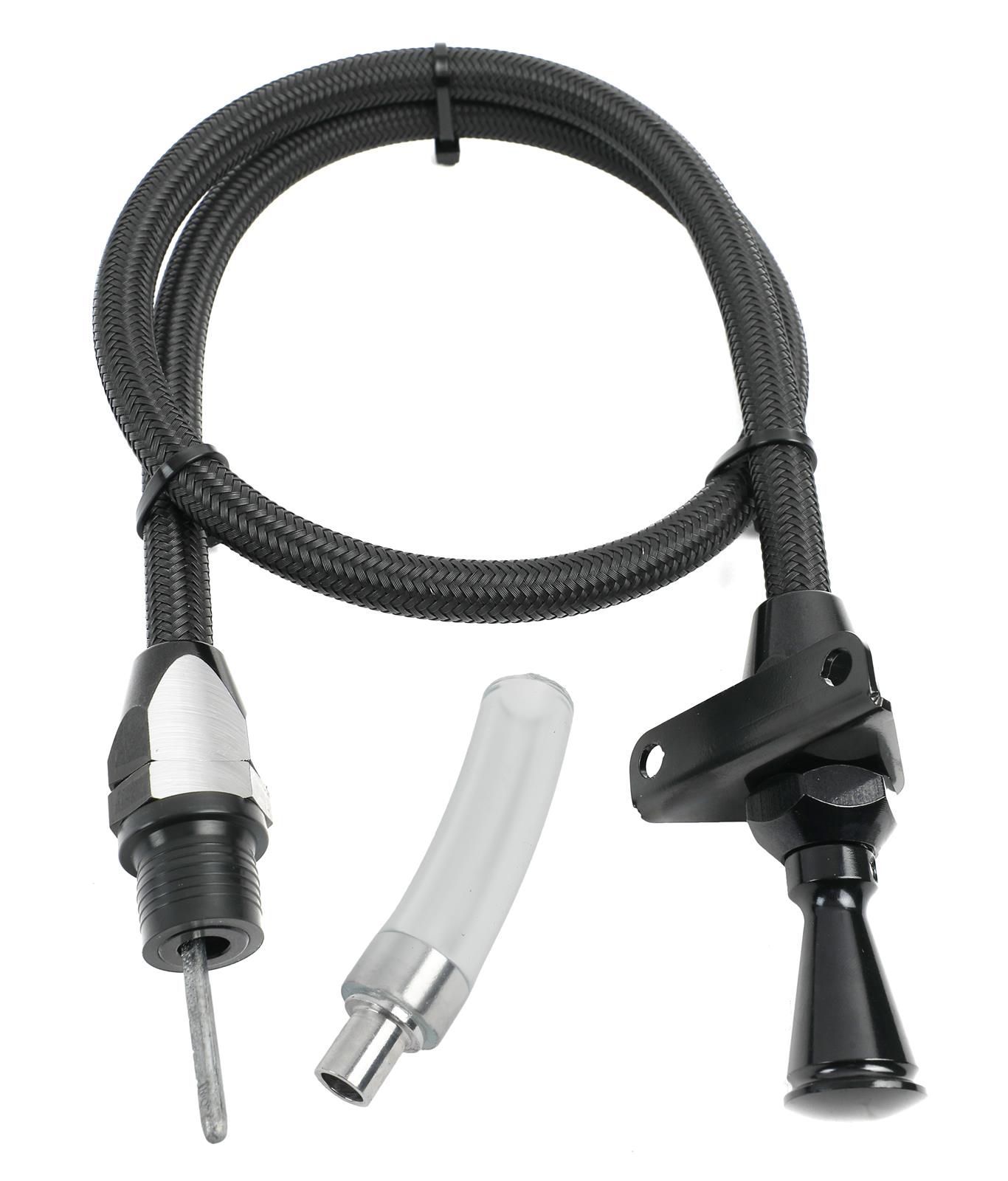 Lokar XTD-34L60EFM36 Lokar Midnight Series Flexible Braided