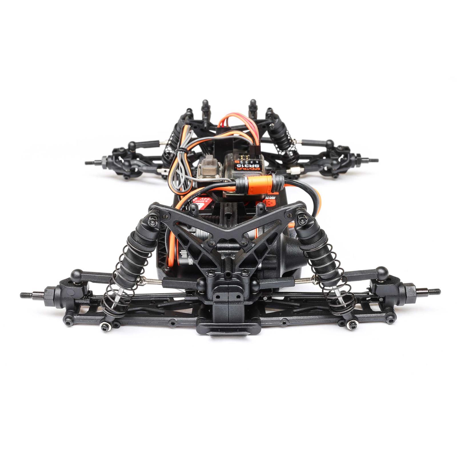 Lot de 4 amortisseurs à ressort RC pour Losi Mini T 2.0 2WD 1/18 camion (bleu Lot de 4 amortisseurs à ressort RC pour Losi Mini T 2.0 2WD 1/18 camion (bleu