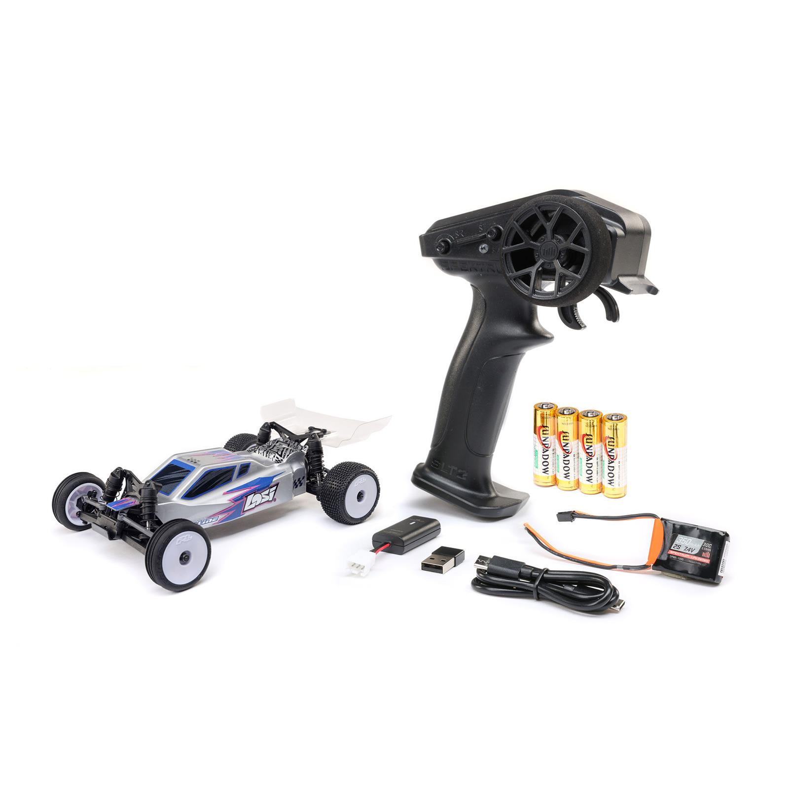 ホビーラジコン Losi MICRO BAJA Losi Micro-B 1/24 2WD Buggy RTR, Silver – Chris's House