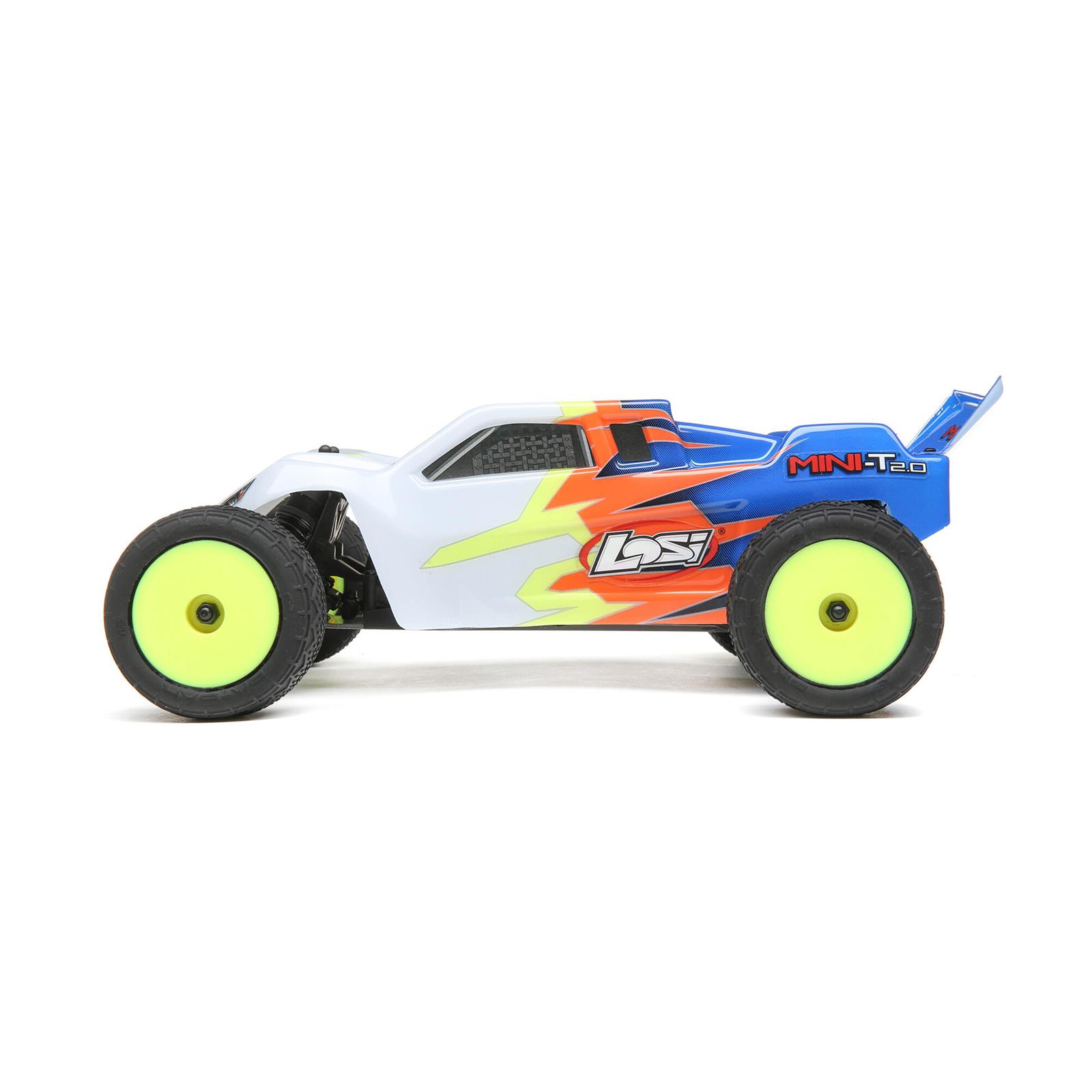 Losi LOS01015T2 Losi Mini-T 2.0 1:18 Scale 2WD Trucks | Summit Racing
