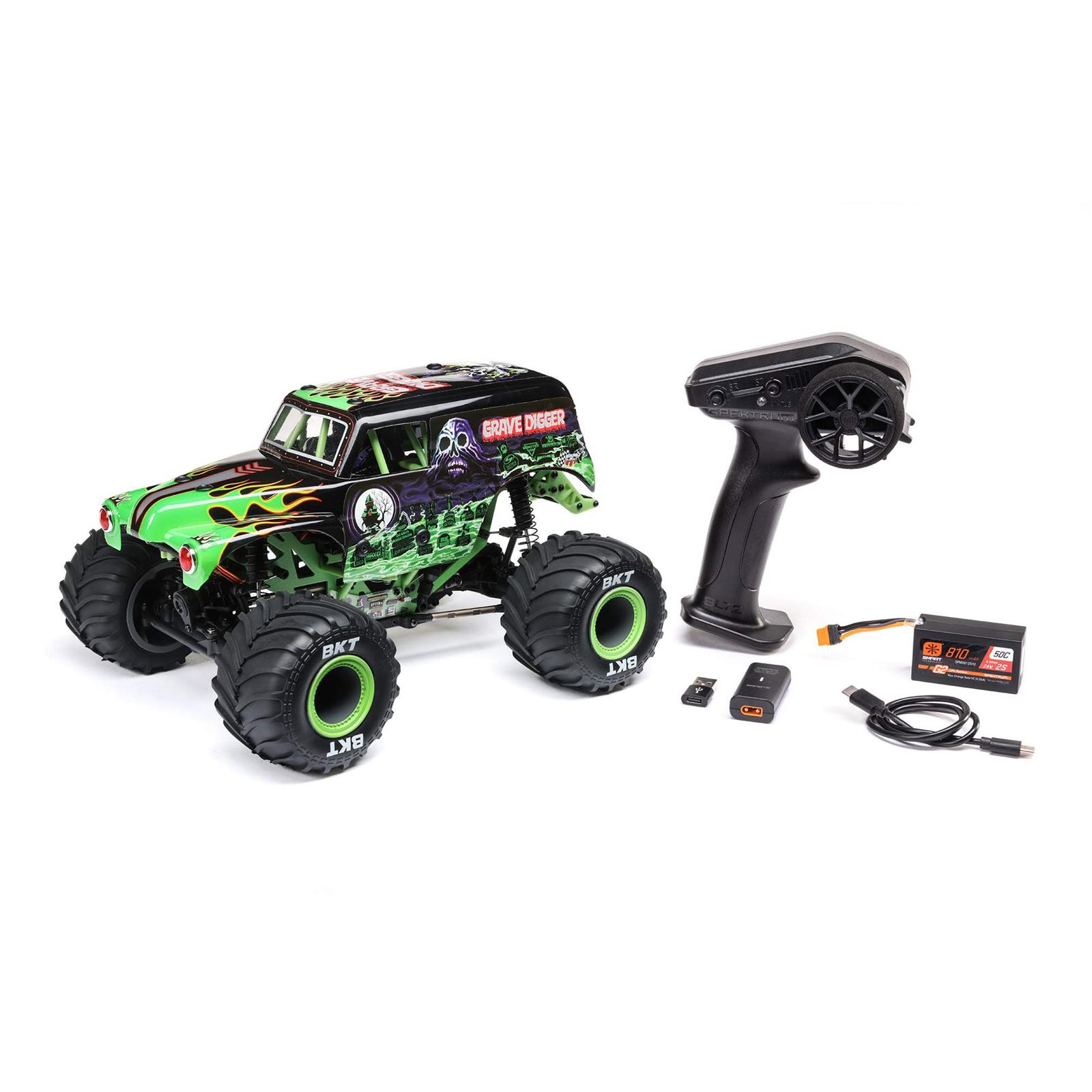 Losi LOS01026T1 Losi Mini LMT Solid Axle 1:18 Scale 4WD Monster
