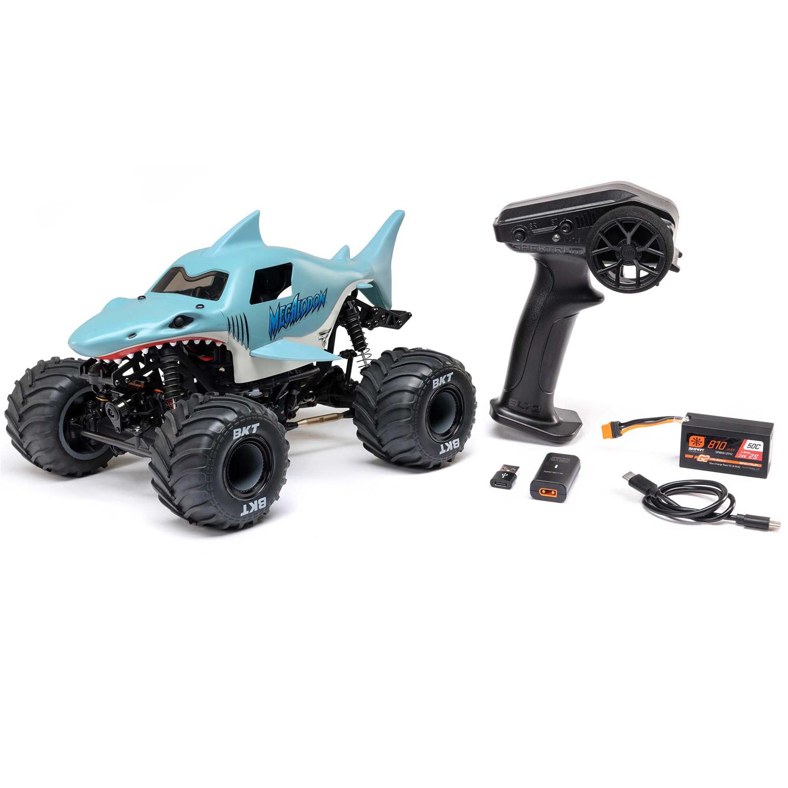 Losi LOS01026T3 Losi Mini LMT Solid Axle 1:18 Scale 4WD Monster