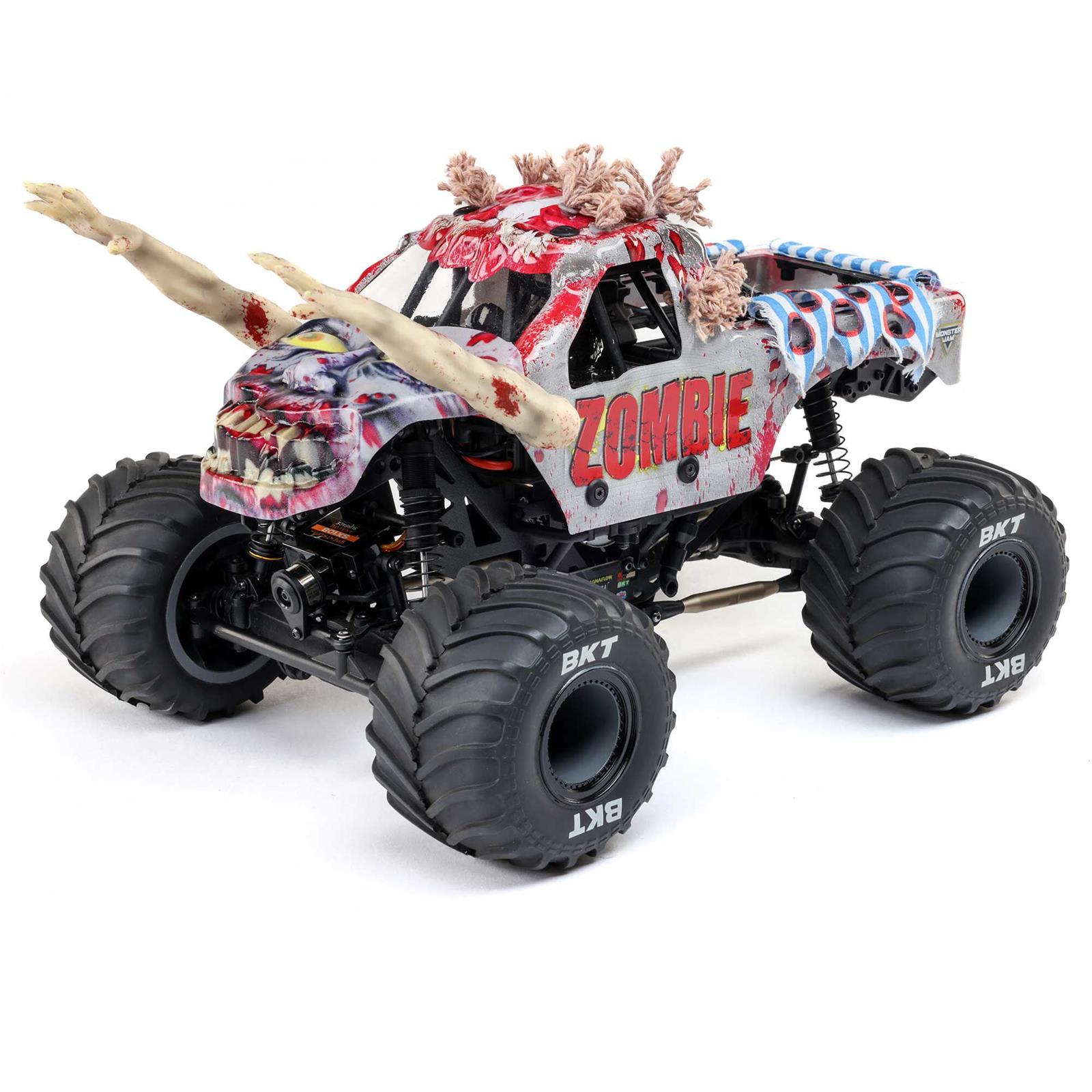 Losi LOS01026T4 Losi 1:18 Mini LMT Zombie RC Monster Trucks