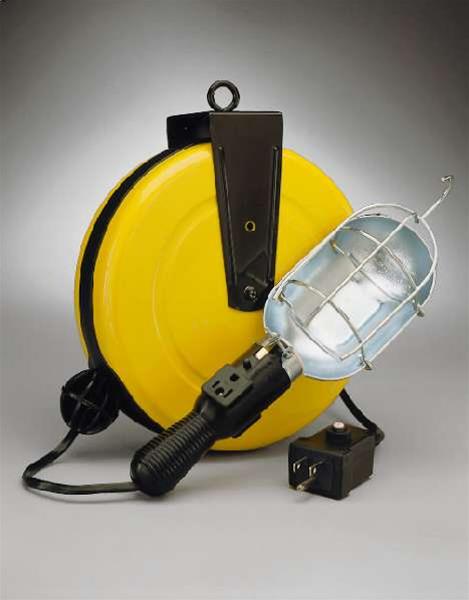 Alert Reel Pro-Reel Retractable Work Lights 5000-50G-CB