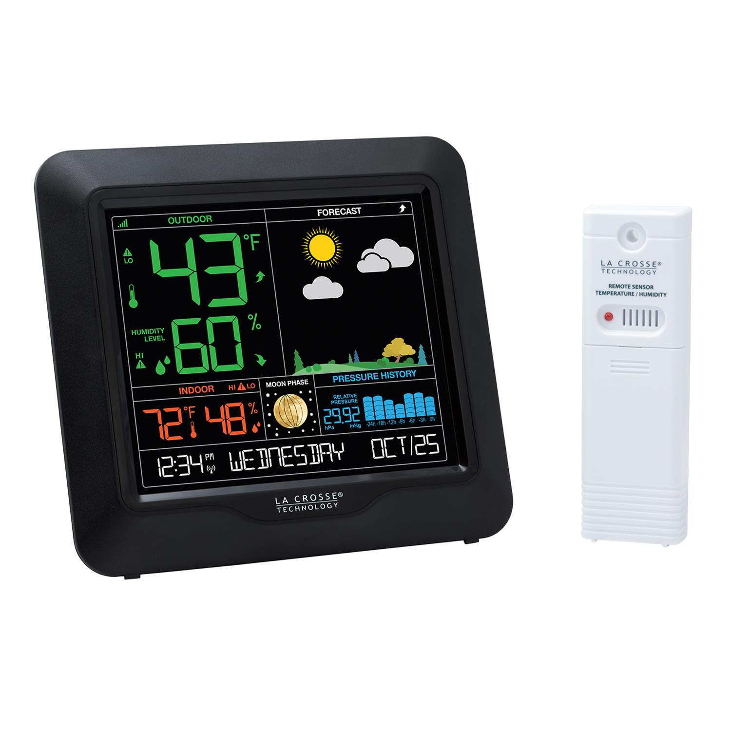 La Crosse Technology 308-1414MB-INT Wireless Color Weather Station with Mold