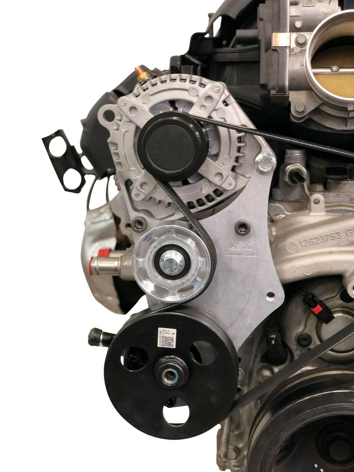 LS 5.3 6.0 Alternator & Power Steering Pump LS Swap Brackets Saginaw