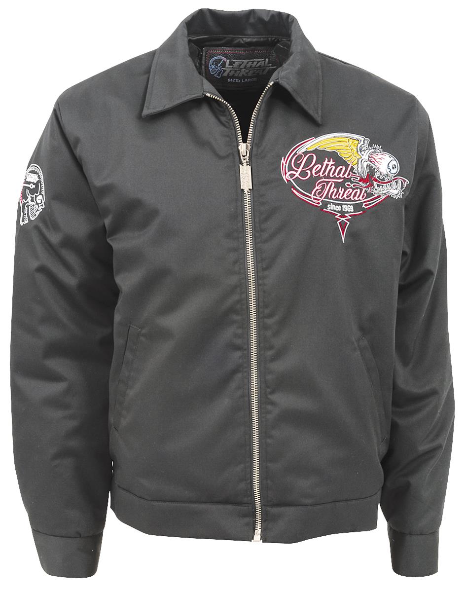 Lethal Threat JT84029XXL Lethal Threat No Regrets Mechanic's Jacket ...