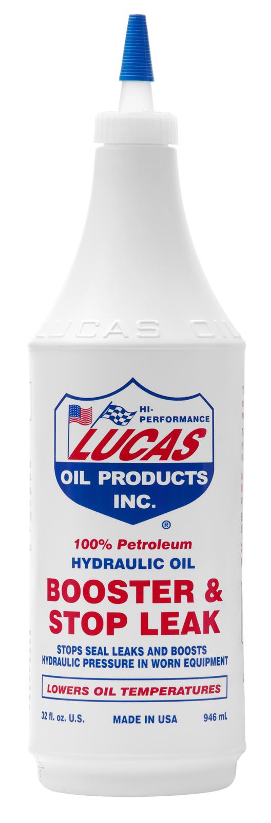 Lucas Oil 10019 Lucas Hydraulic Oil Booster & Stop Leak Summit Racing