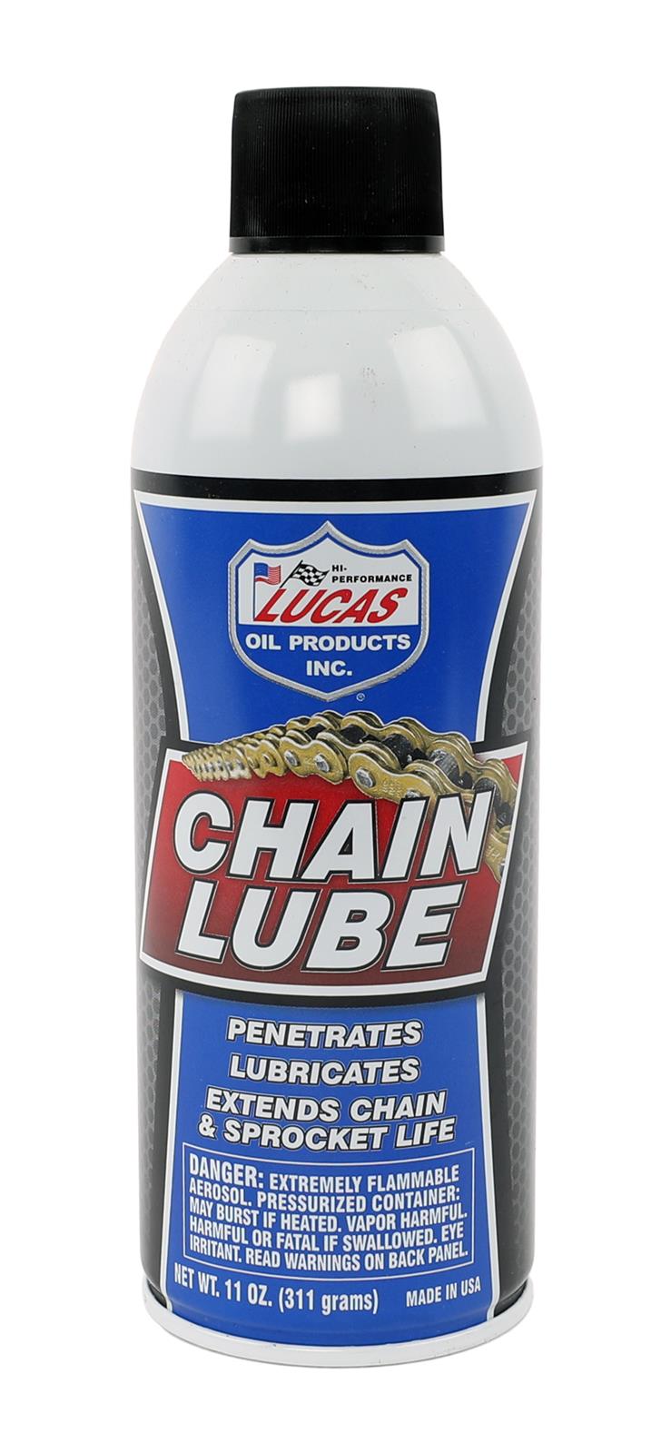 Lucas Oil 103931 Lucas Chain Lube Aerosol Summit Racing