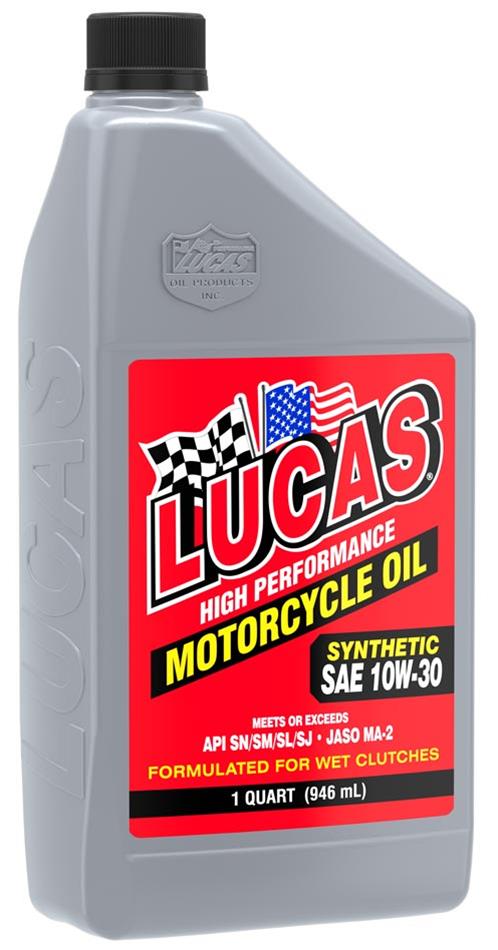 Lucas Oil 10708-1 Lucas High Performance Motorcycle Oil | Summit