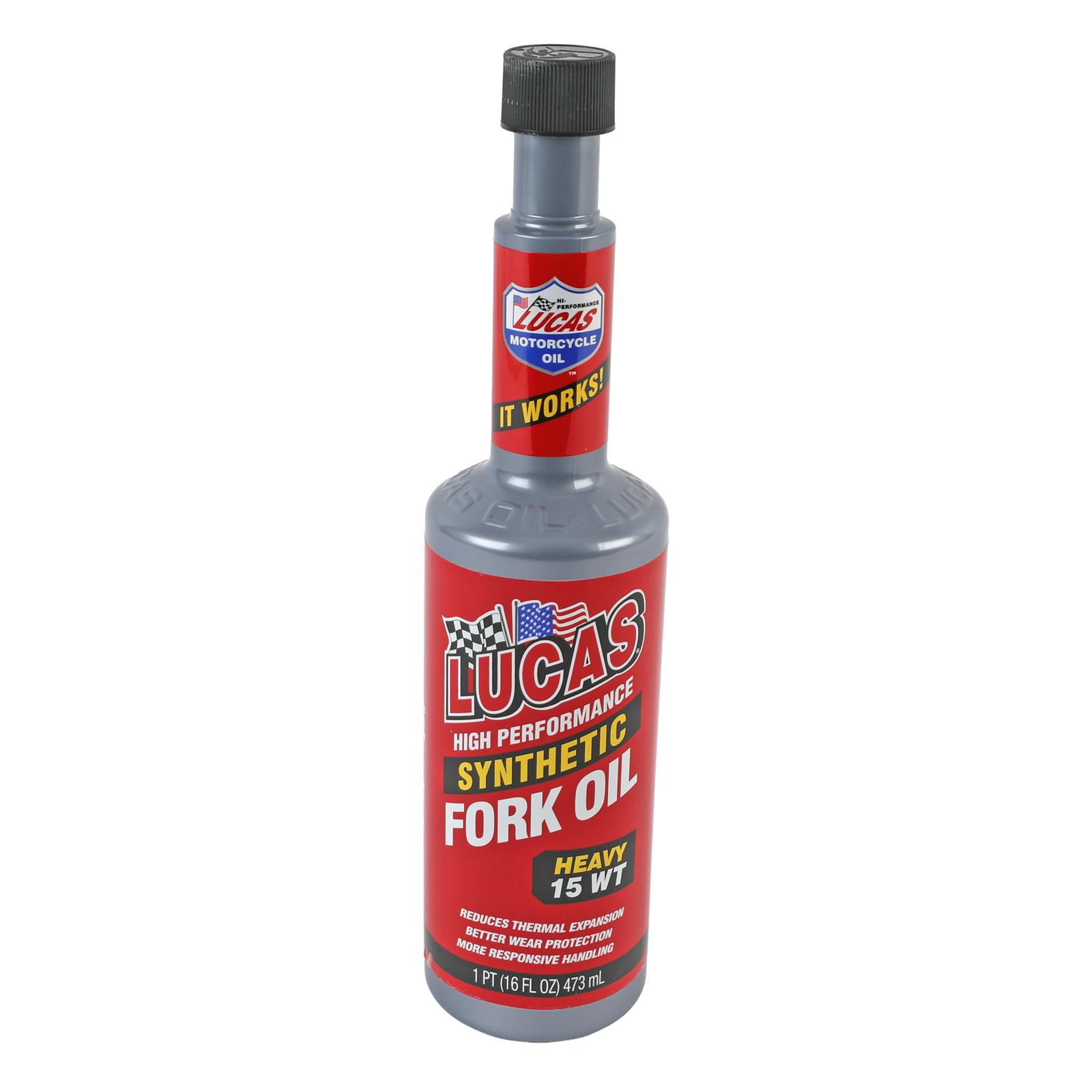 Lucas Oil 10773-1 Lucas Synthetic Fork Oil | Summit Racing