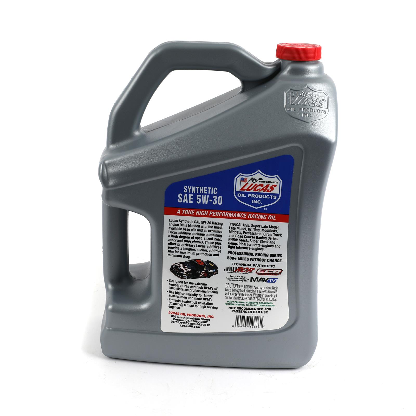 Lucas Oil 10886-1 Lucas Racing-Only High Performance Motor Oil | Summit ...