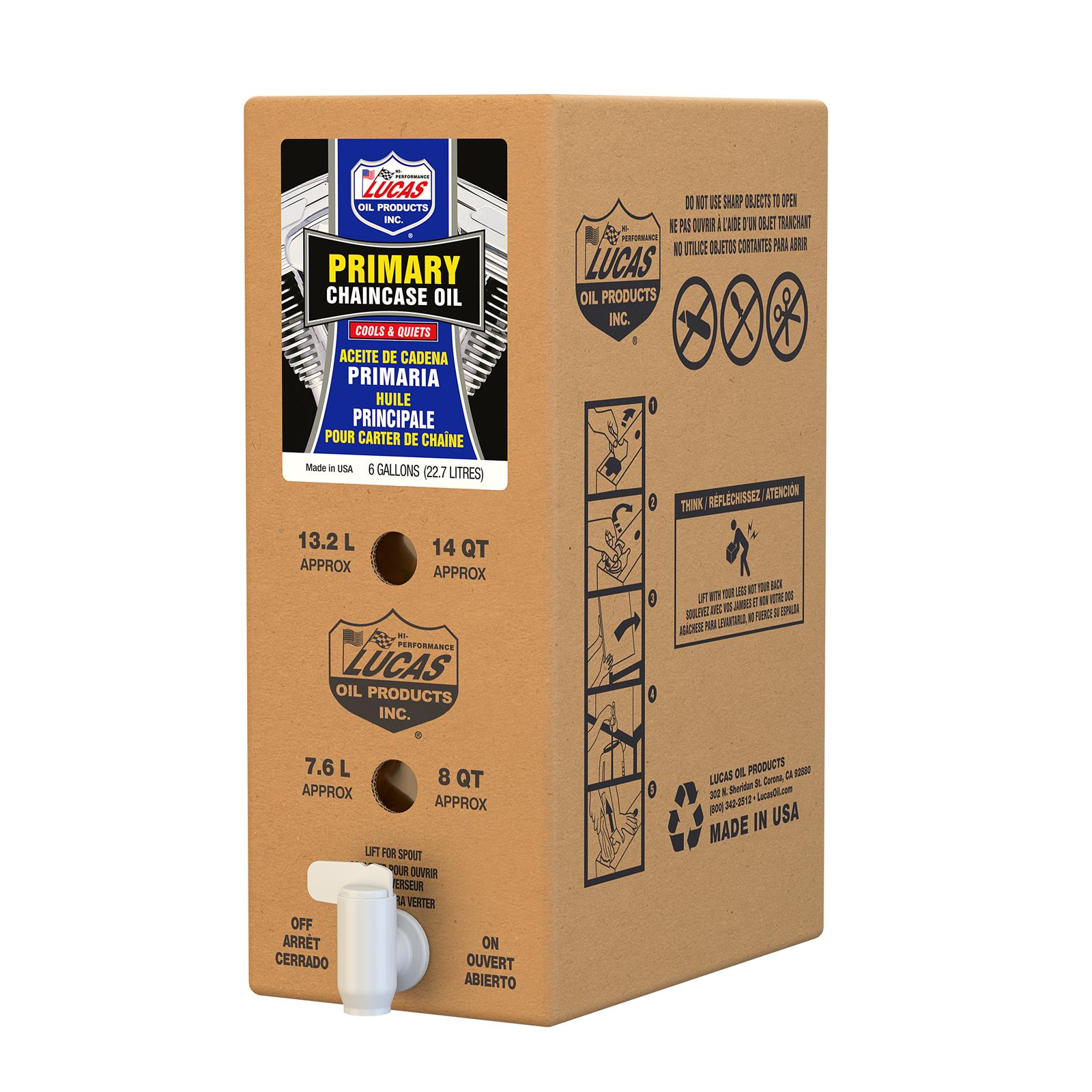 Lucas Oil 18045 Lucas HD Primary Chaincase Oil | Summit Racing