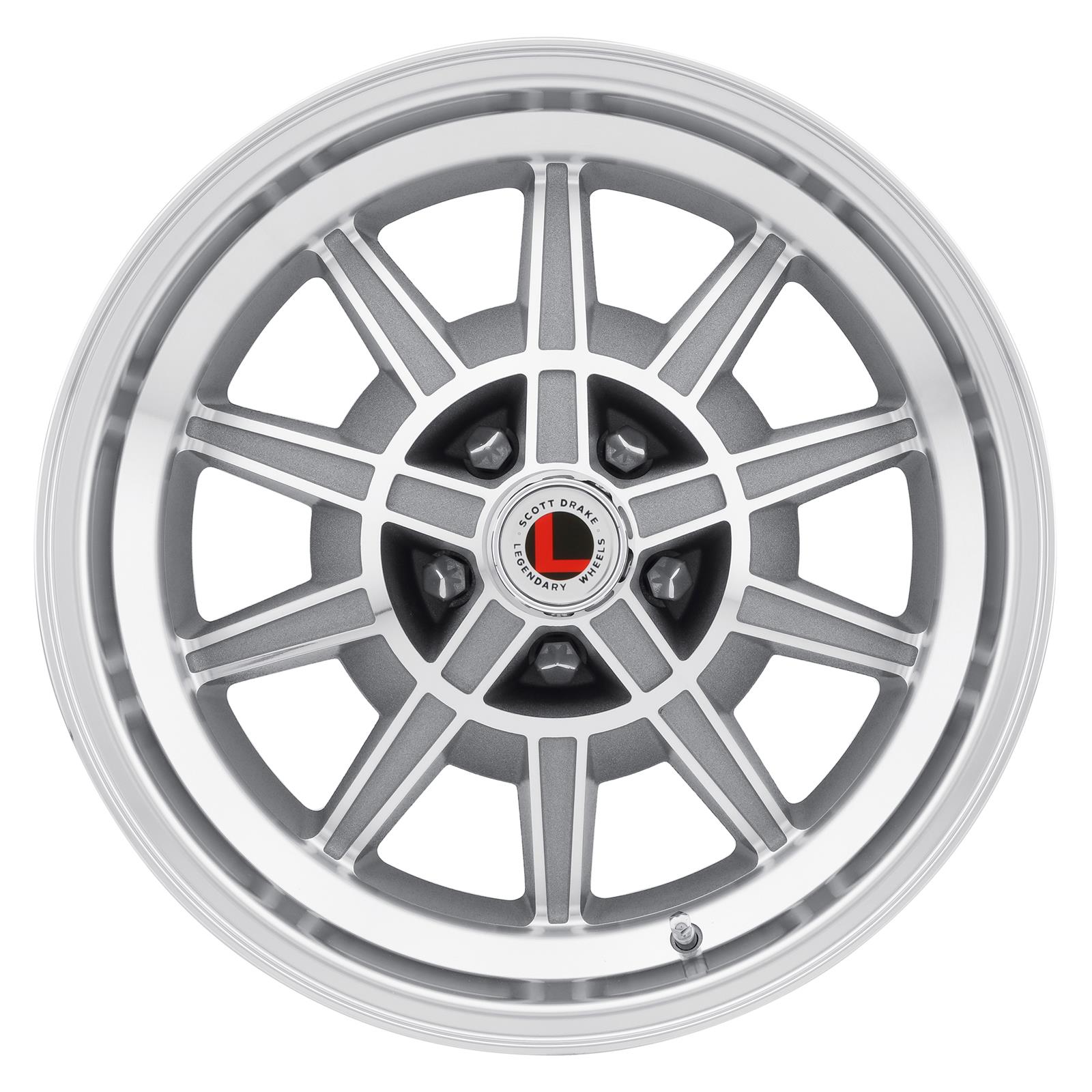 Legendary Wheels LW1070754C Legendary Wheels GT7 Alloy Clearcoated