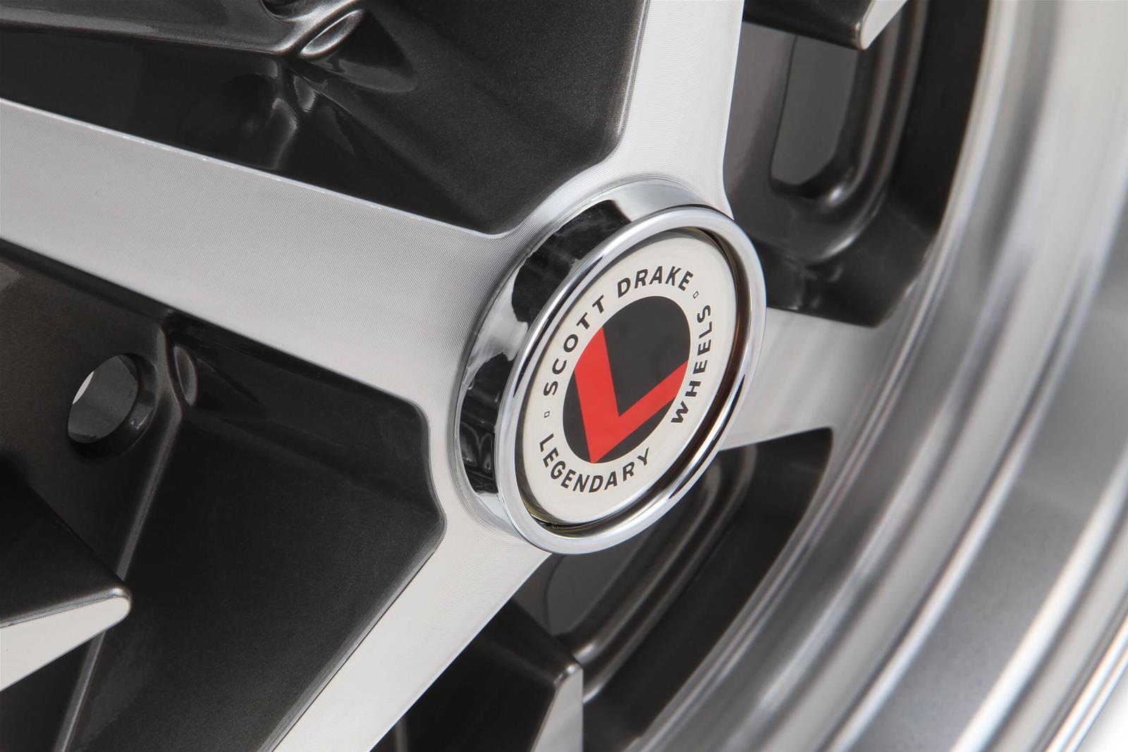 Legendary Wheels LW40-40644B Legendary Wheels Magnum 400 Charcoal