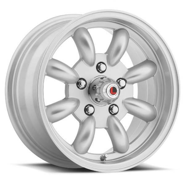 Legendary Wheels T/A 8-Spoke Silver Machined Wheels LW80-70854S