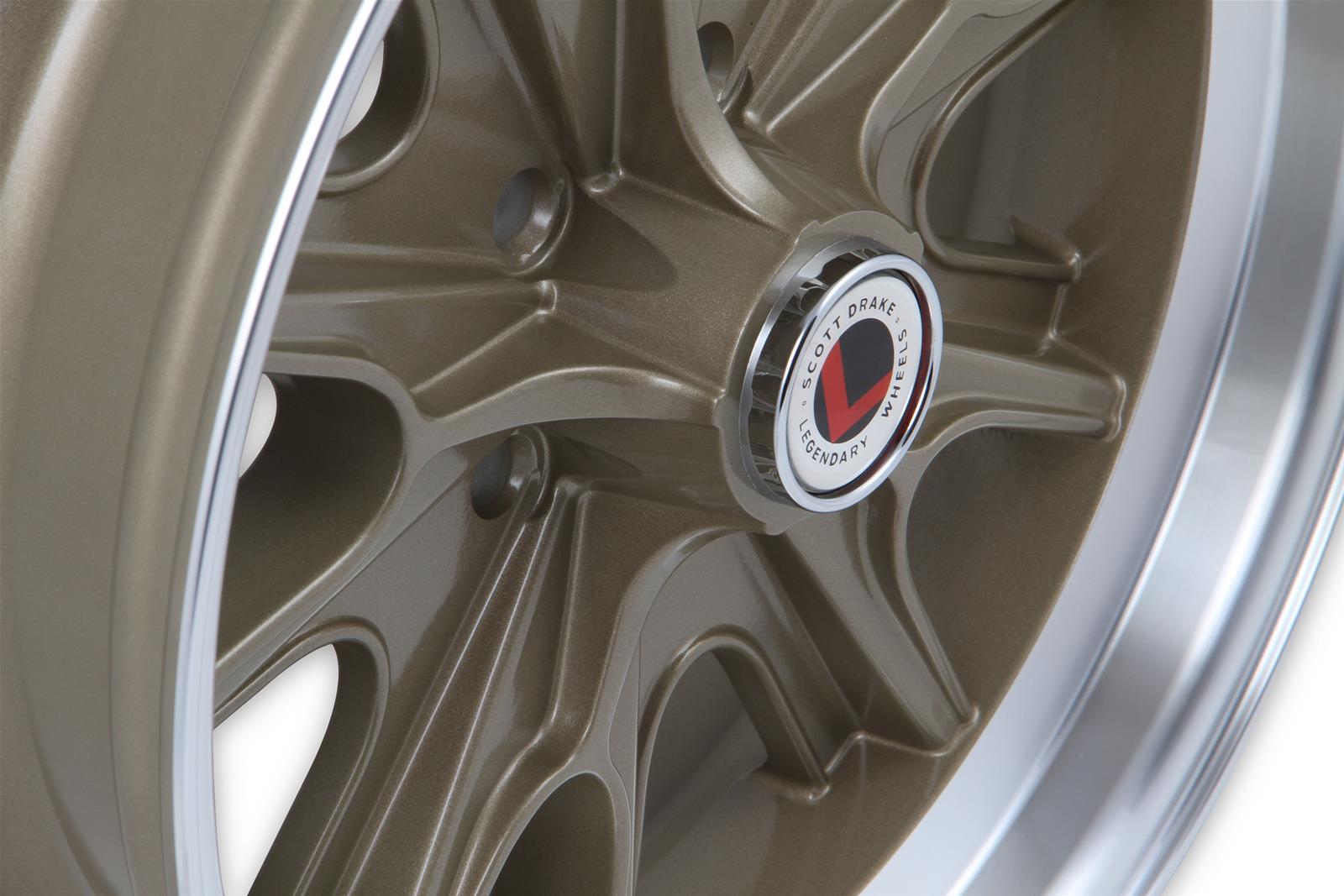 Legendary Wheels LW9070754F Legendary Wheels HB45 Gold Haze Machined