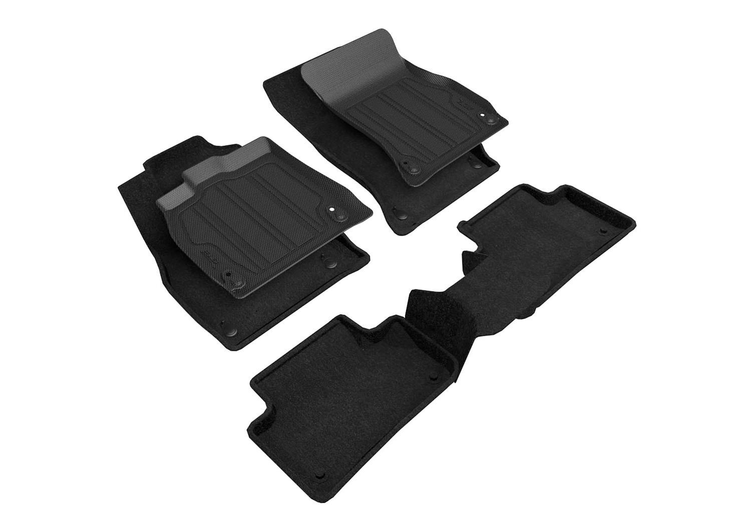 3D MAXpider SLAD04704709 3D Maxpider Elegant Hybrid Floor Mats 