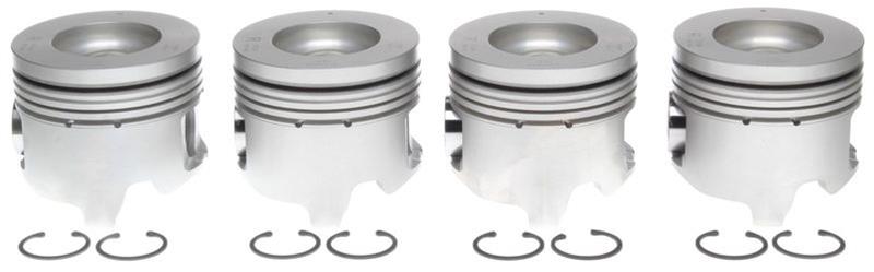 Mahle Original OE Replacement Pistons 224-3452.020 Pistons, Replacement, Cast Aluminum, Dish, 4.075 in. Bore, Duramax, Right Bank, Set of 4 thumbnail 4
