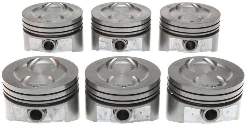 Mahle OE GM 4.3L V6 DISH .030 w/ P Aftermarket Version Piston Set (Set of 6) thumbnail 4