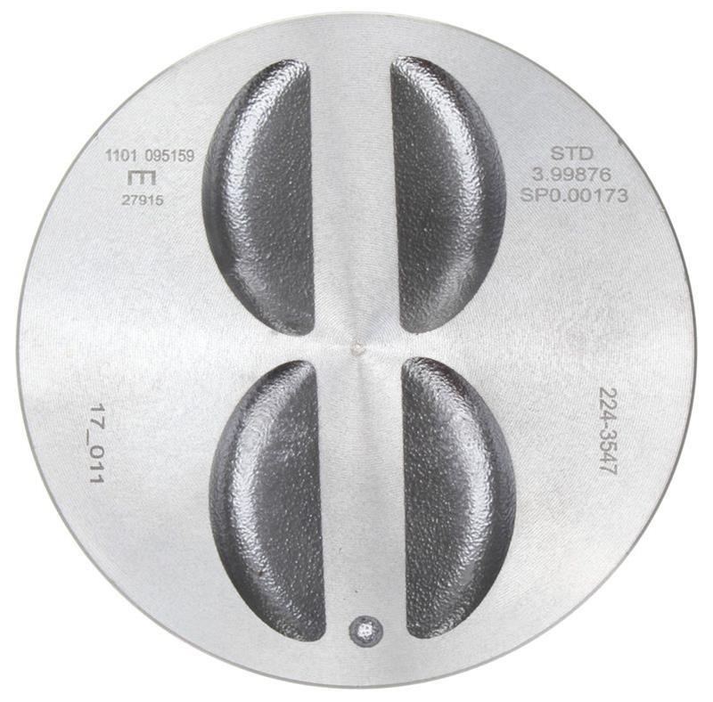 Mahle Original Aftermarket Replacement Pistons 224-3547 Piston - GM 5.7L (350) V8 FLATTOP (STD) W/P Coated aftermarket version