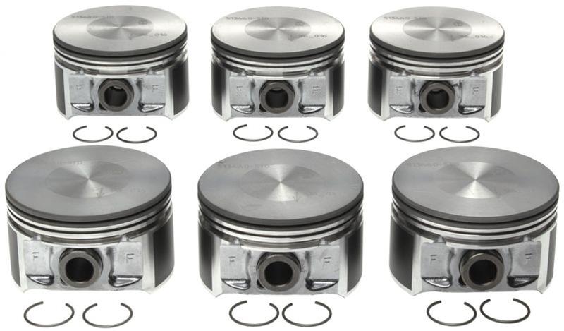Mahle Original Aftermarket Replacement Pistons 224-3549-0.10MM Piston - DCX 2.7L DOHC V6 0.10MM W/PC thumbnail 5