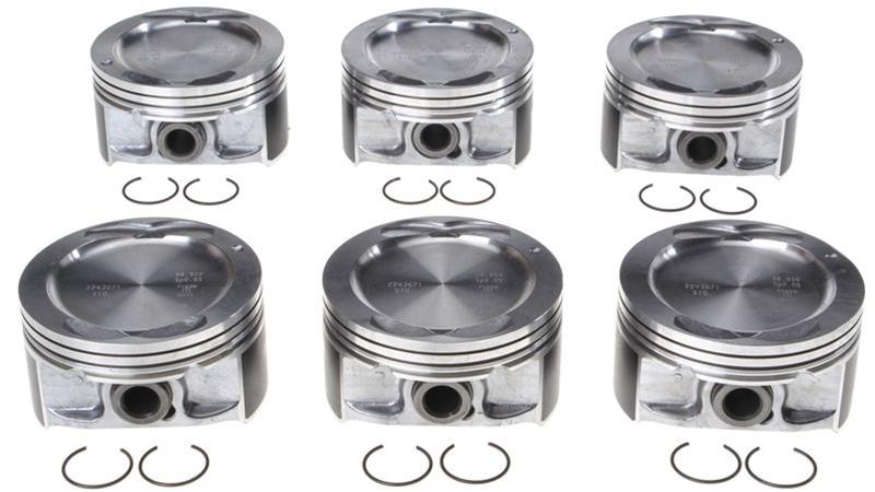 Mahle Original OE Replacement Pistons 224-3671-0.10MM Piston - GM 3.5L / 3.9L 06-11 0.10mm thumbnail 4