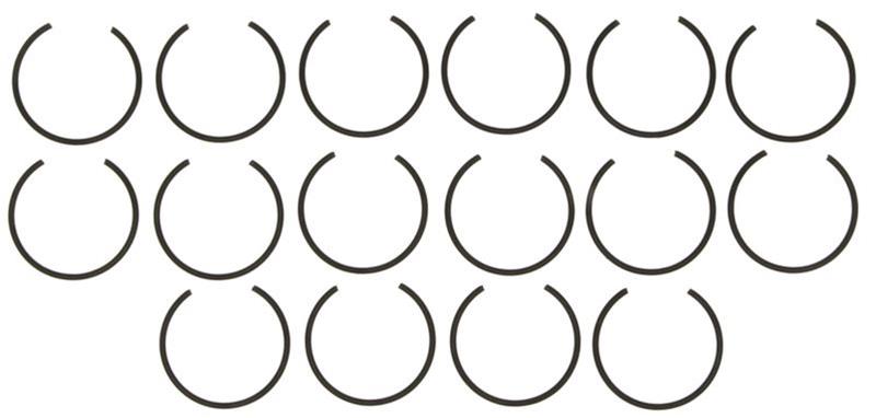 Mahle Original OE Replacement Pistons 224-3760-0.50MM Piston - GM 6.2L LS3 08-15 (0.50MM) thumbnail 4