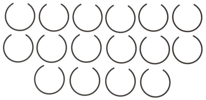 Mahle Original OE Replacement Pistons 224-3760WR-0.50MM Pistons, Replacement, Flat, Cast Aluminum, GM LS, 6.2L, V8, Set of 8 thumbnail 5